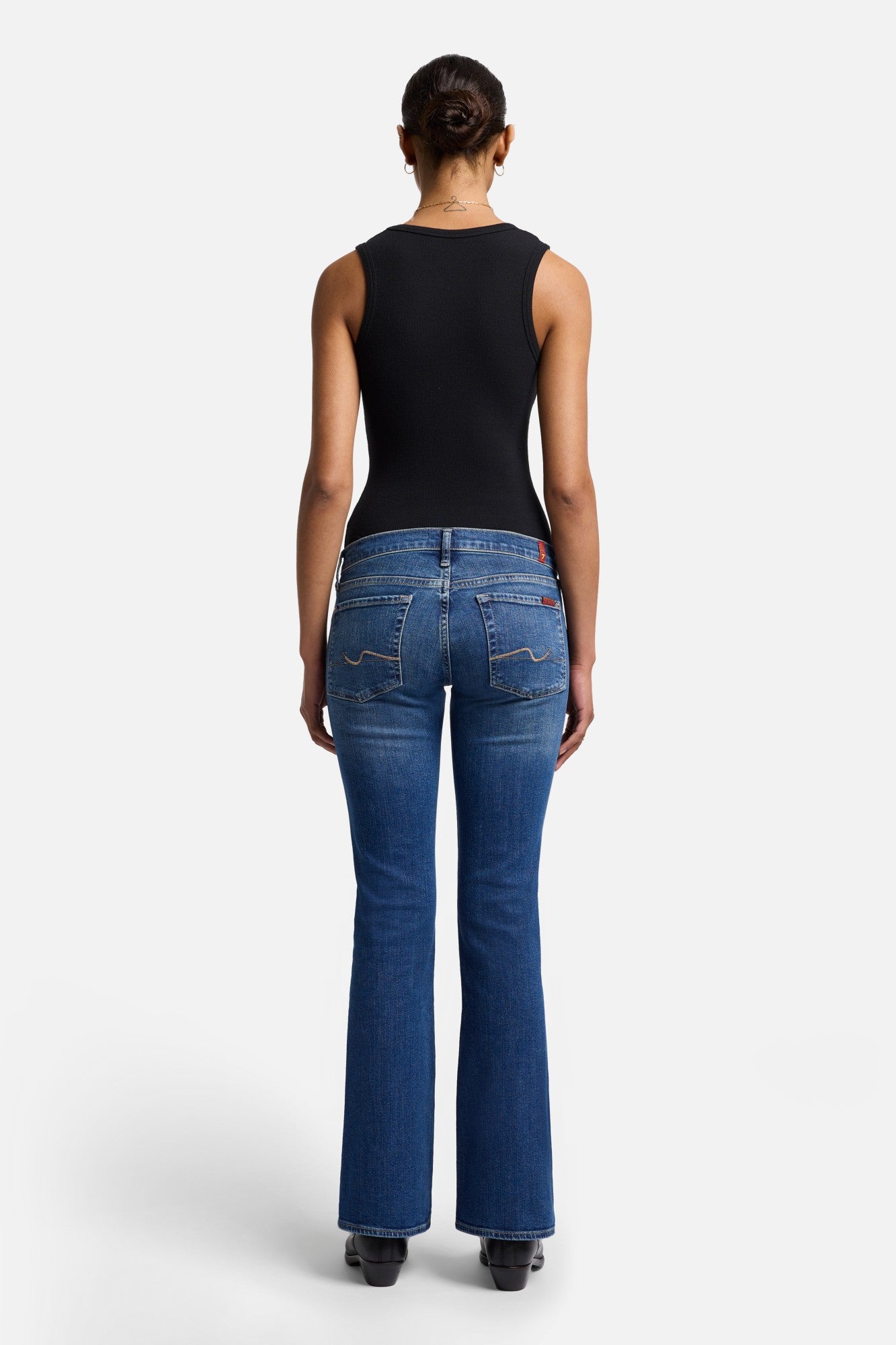 7-for-all-mankind-tailorless-original-bootcut-jeans-new-york-dark-damen image 4