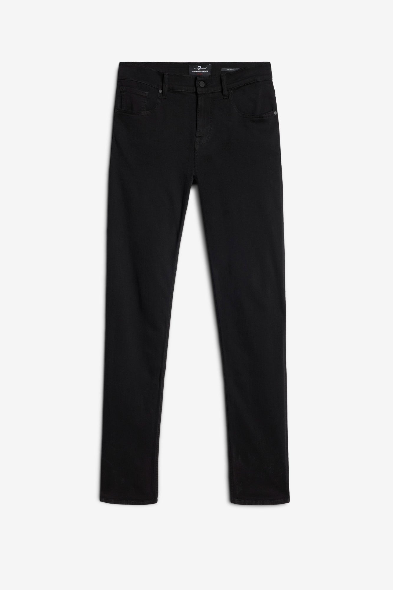 7-for-all-mankind-slimmy-luxe-performance-black-herren-slim-jeans image 1