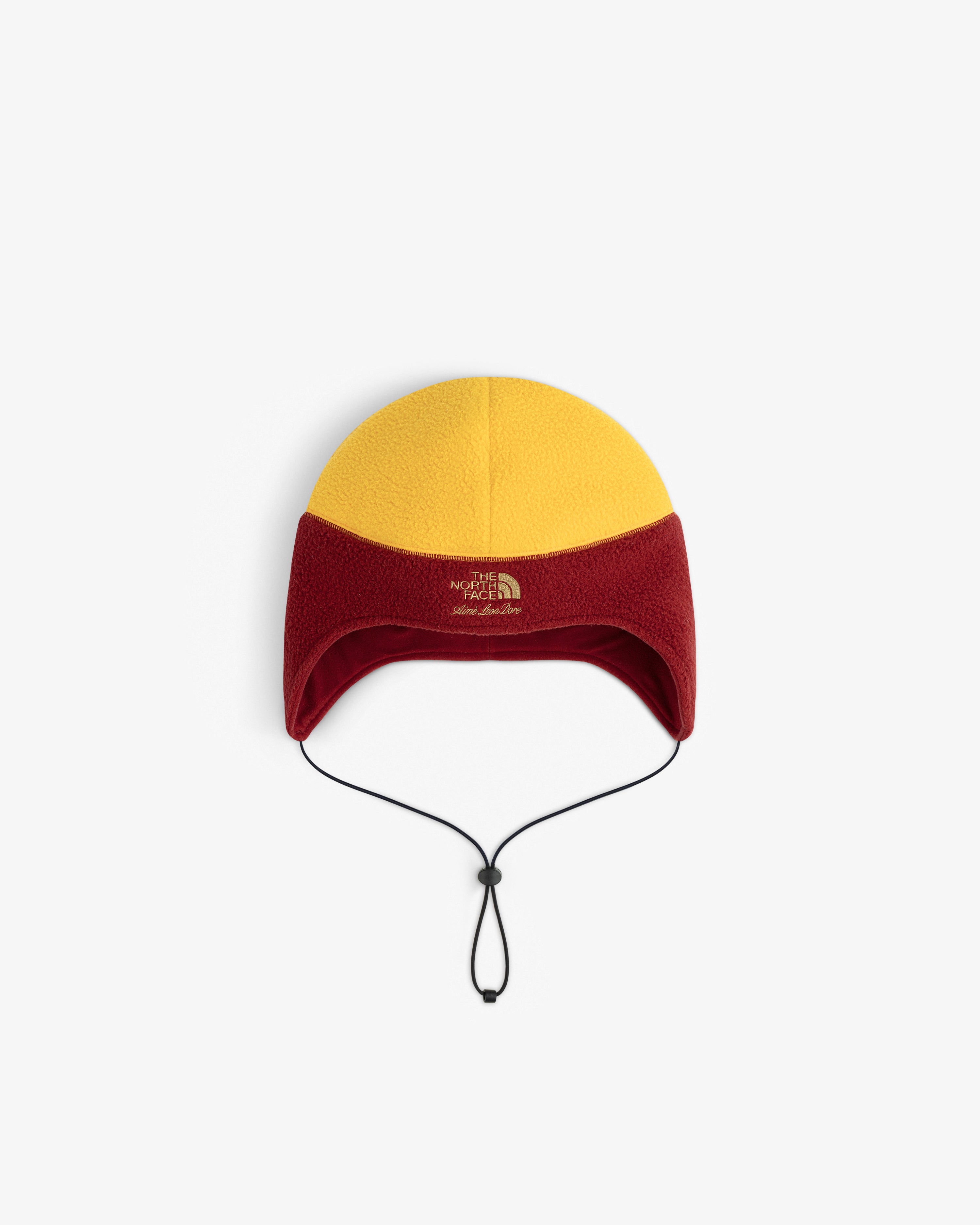 aim-leon-dore-x-the-north-face-fleece-earflap-hat-multicolor-winterm-tze image 2