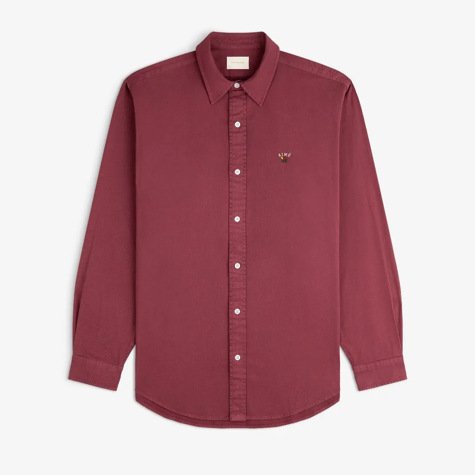 aim-leon-dore-garment-dyed-leon-overshirt-rot image 1