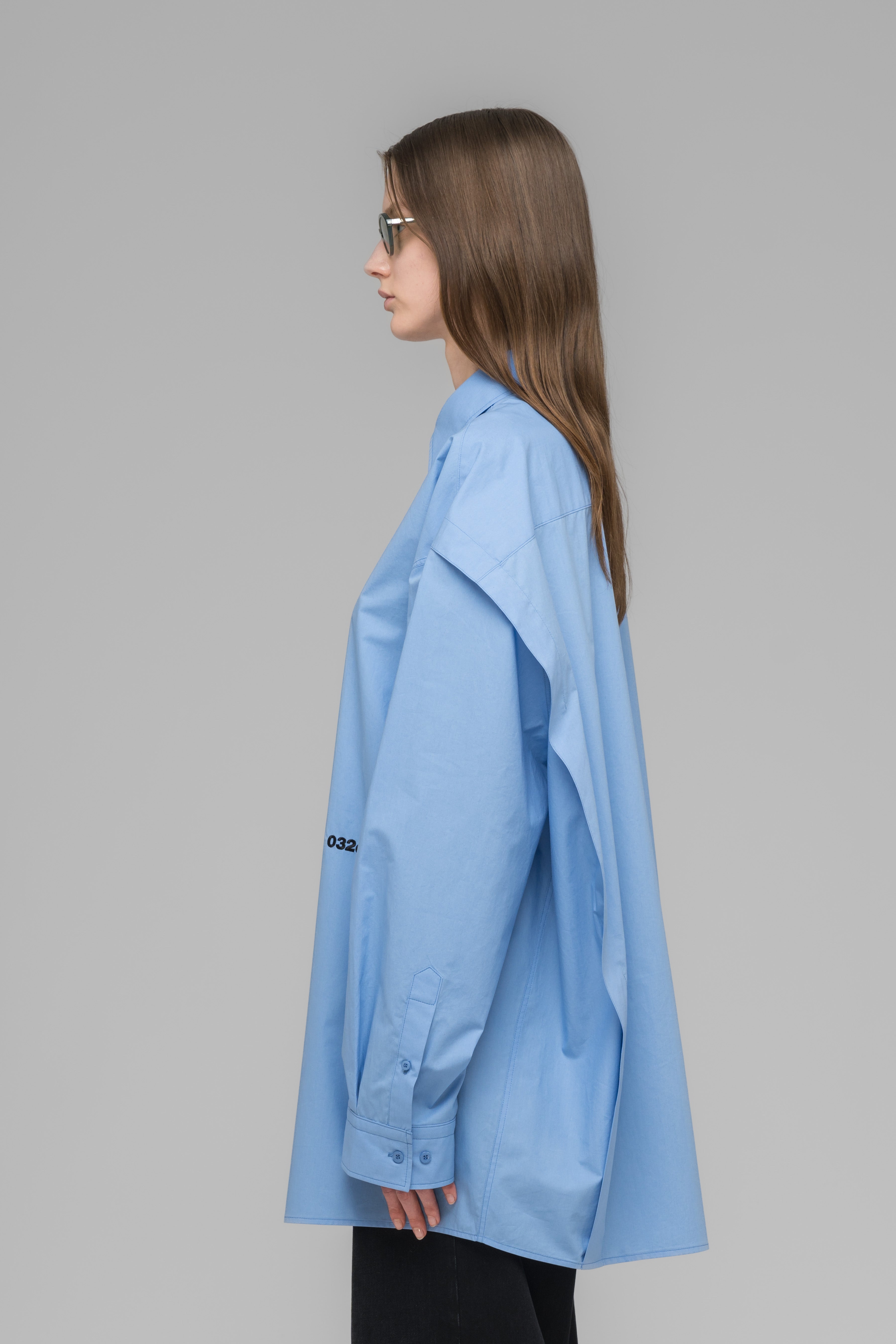 032c-please-steam-oversized-shirt-logo-stickerei image 3