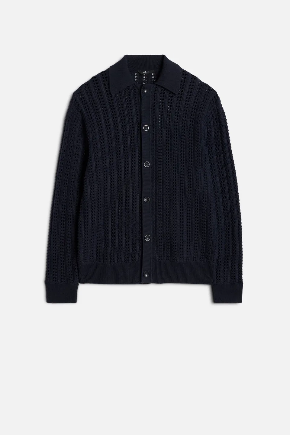 7-for-all-mankind-crochet-knit-polo-navy-herren-polo image 1