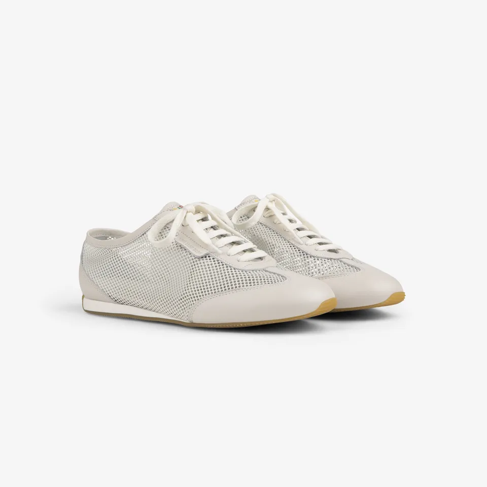 aim-leon-dore-low-profile-mesh-trainer-cream image 1