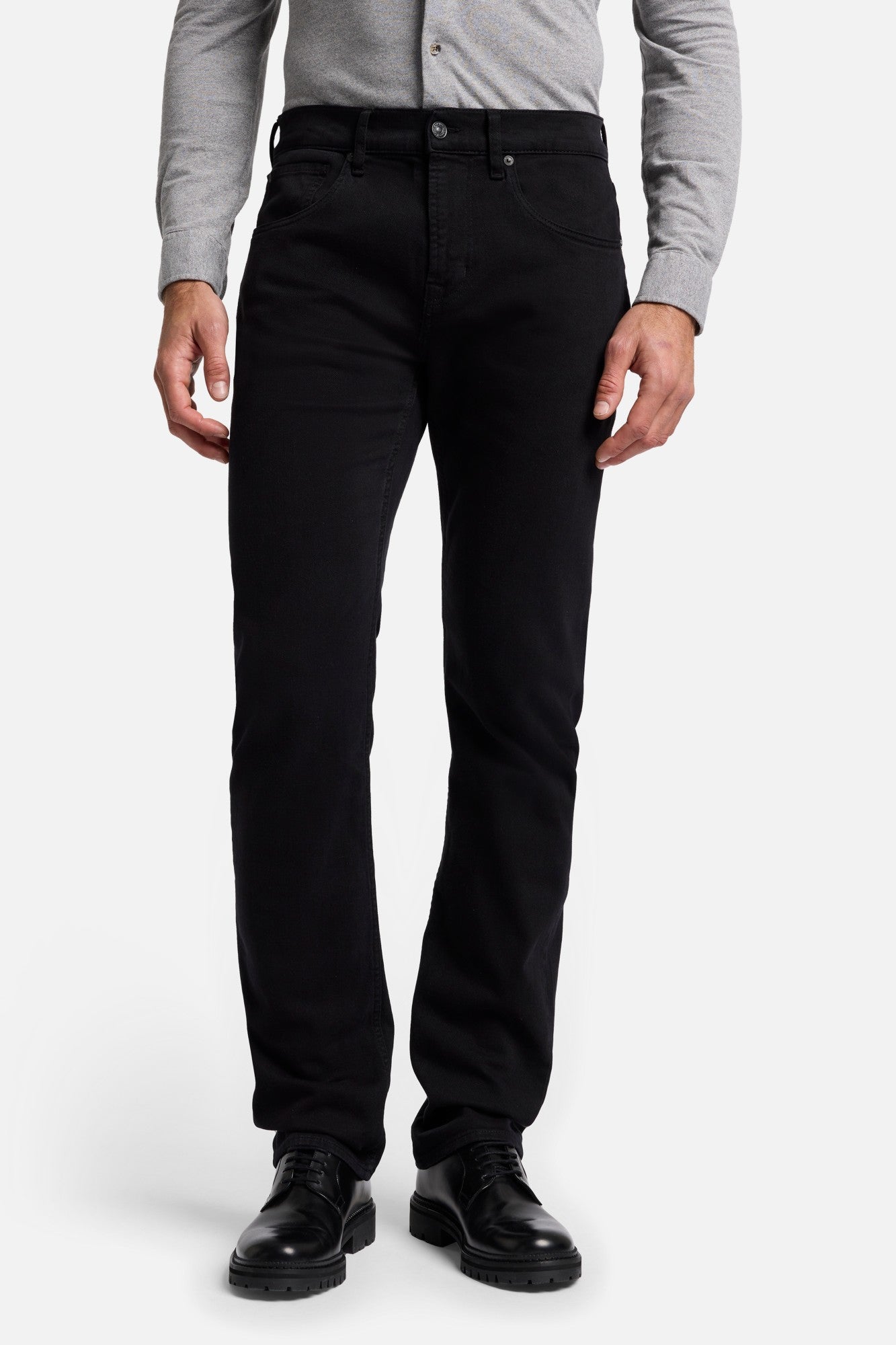 7-for-all-mankind-left-hand-the-straight-true-black-herren-straight-jeans image 2