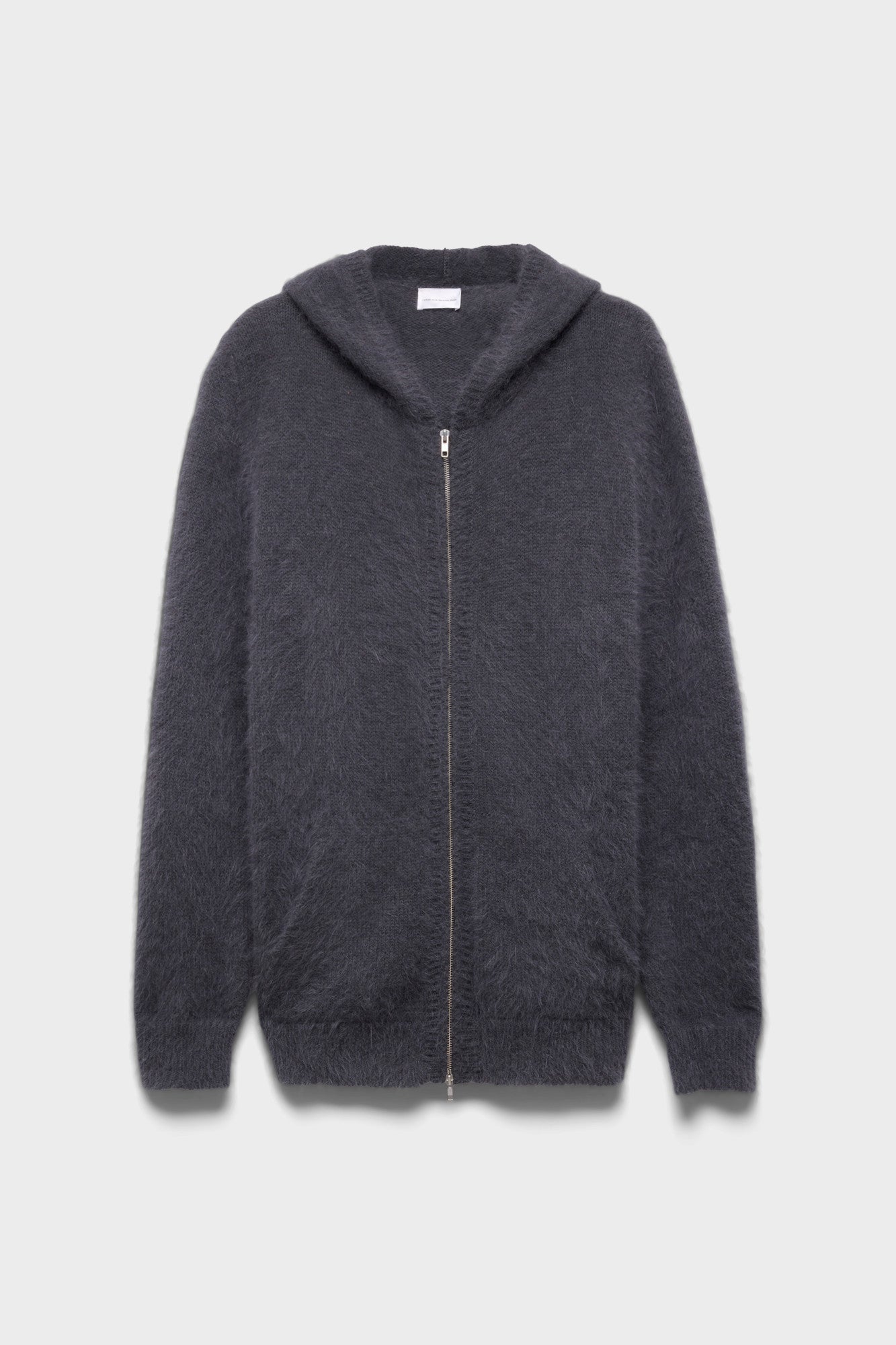 7-for-all-mankind-fuzzy-zip-hoodie-alpaca-blend-stone-damen-hoodie image 1