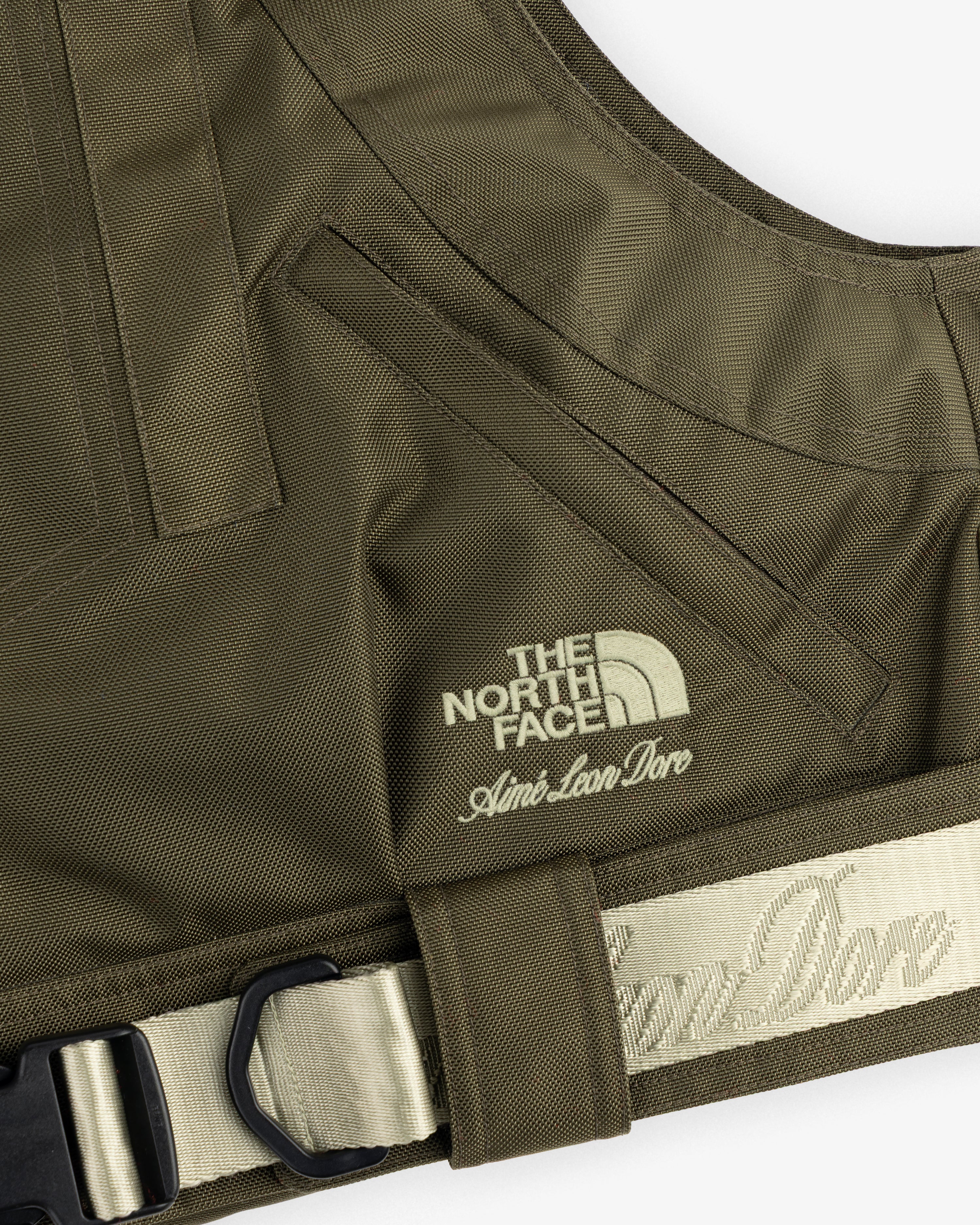 aim-leon-dore-x-the-north-face-ballistic-tech-weste-olive image 8
