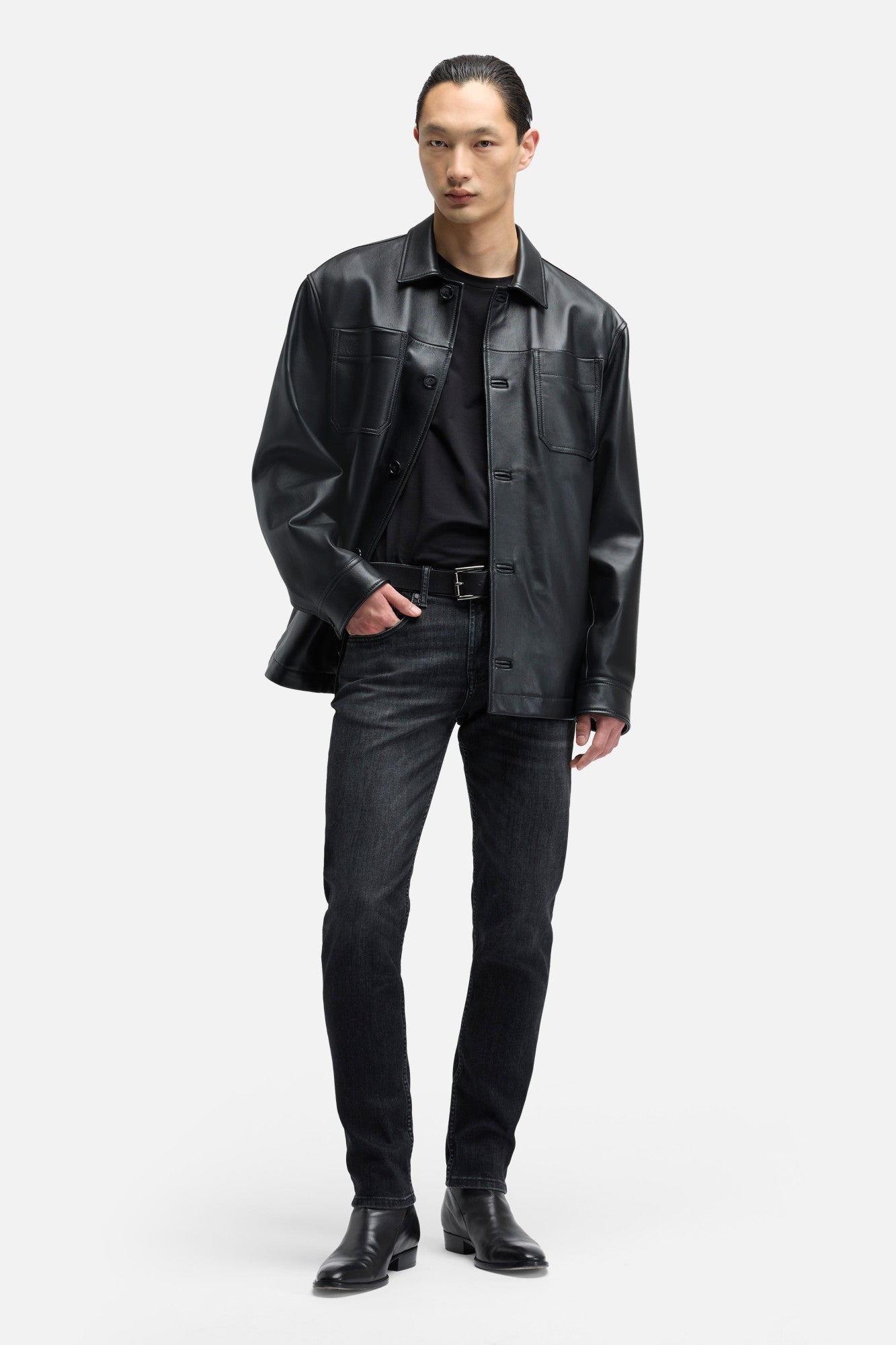 7-for-all-mankind-slimmy-tapered-luxe-performance-starry-herren-slim-jeans-schwa image 2