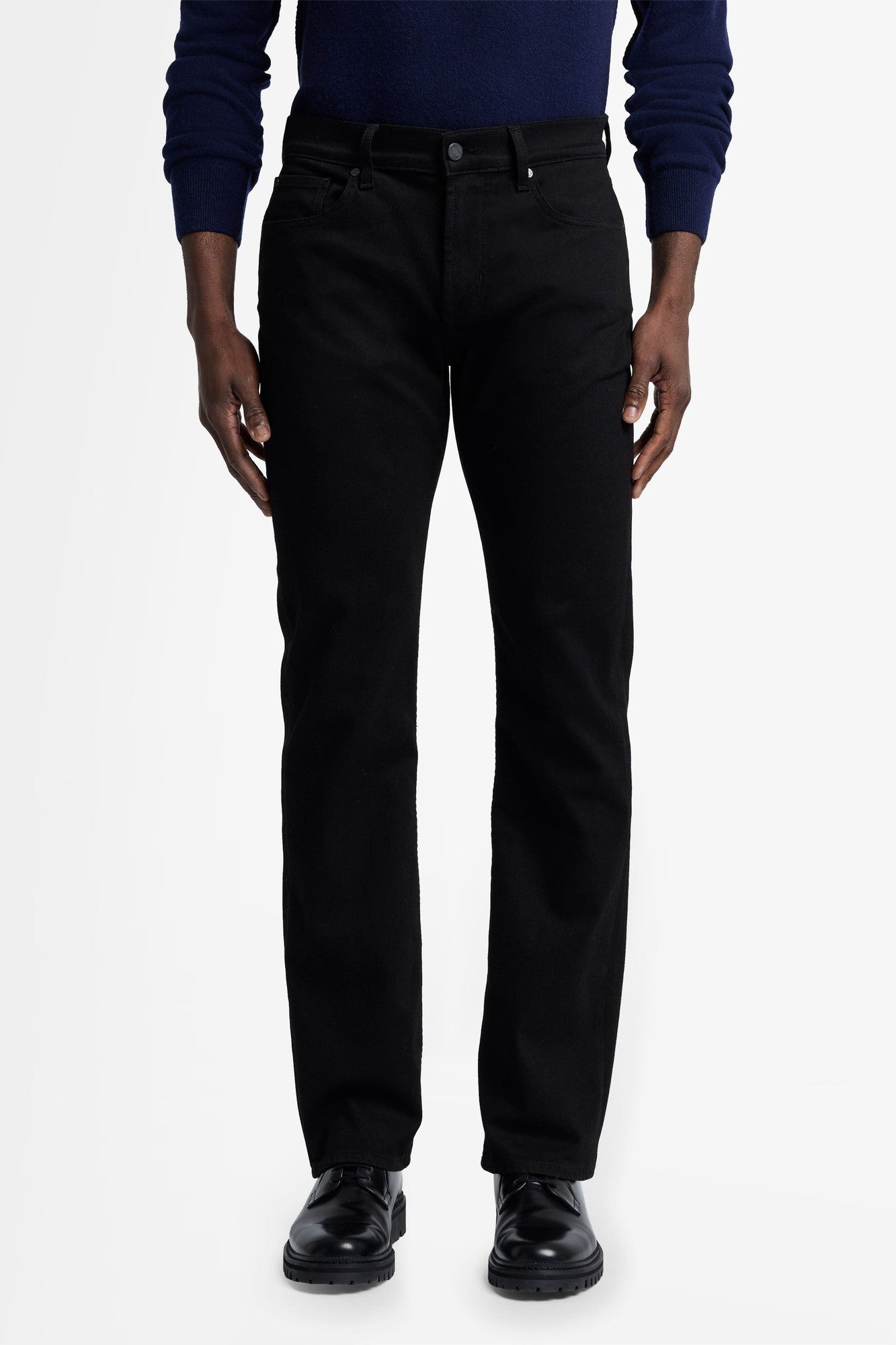 7-for-all-mankind-standard-jeans-luxe-performance-rinse-black image 3