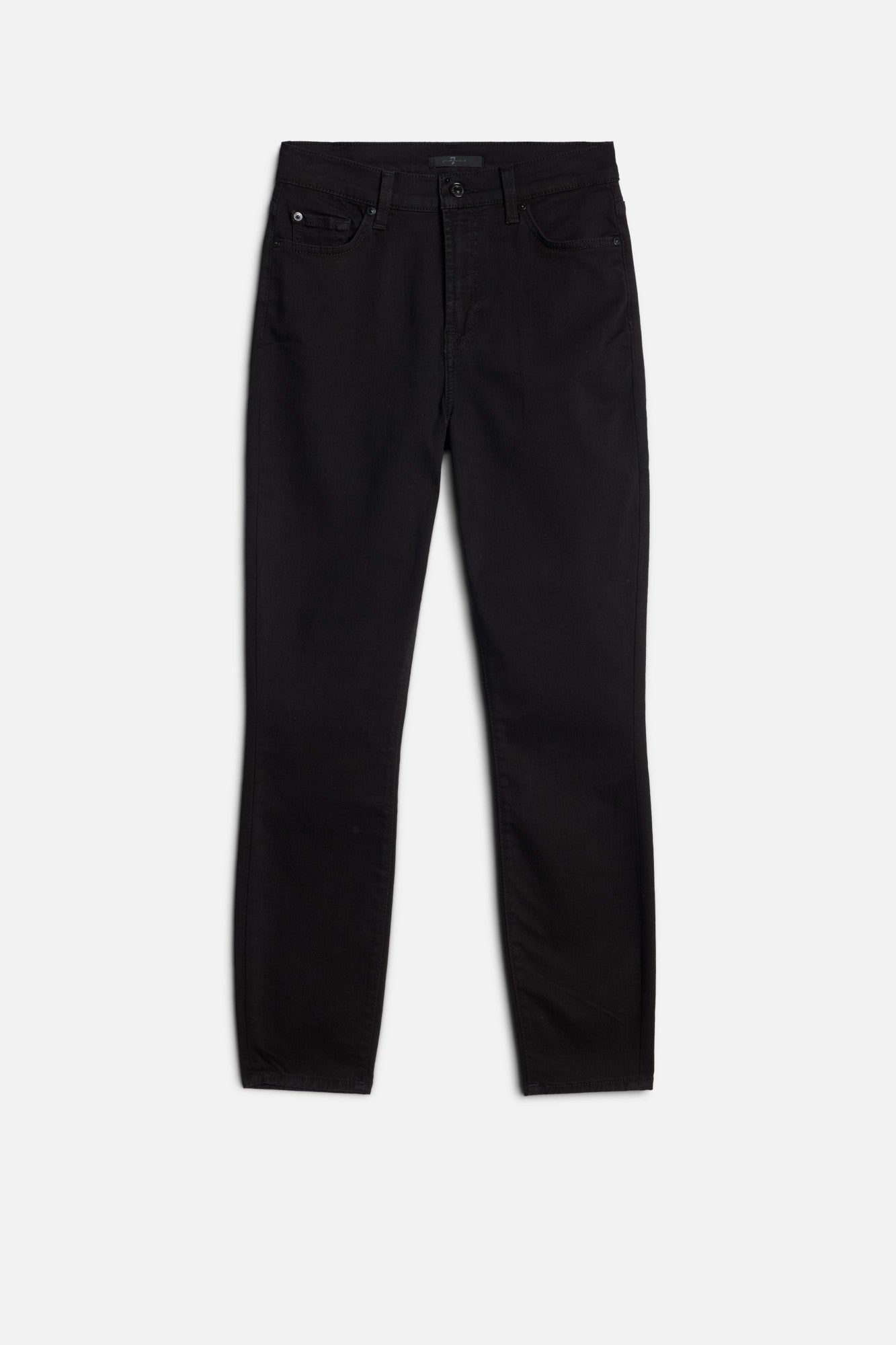 7-for-all-mankind-high-waist-ankle-skinny-night-black-damen image 1