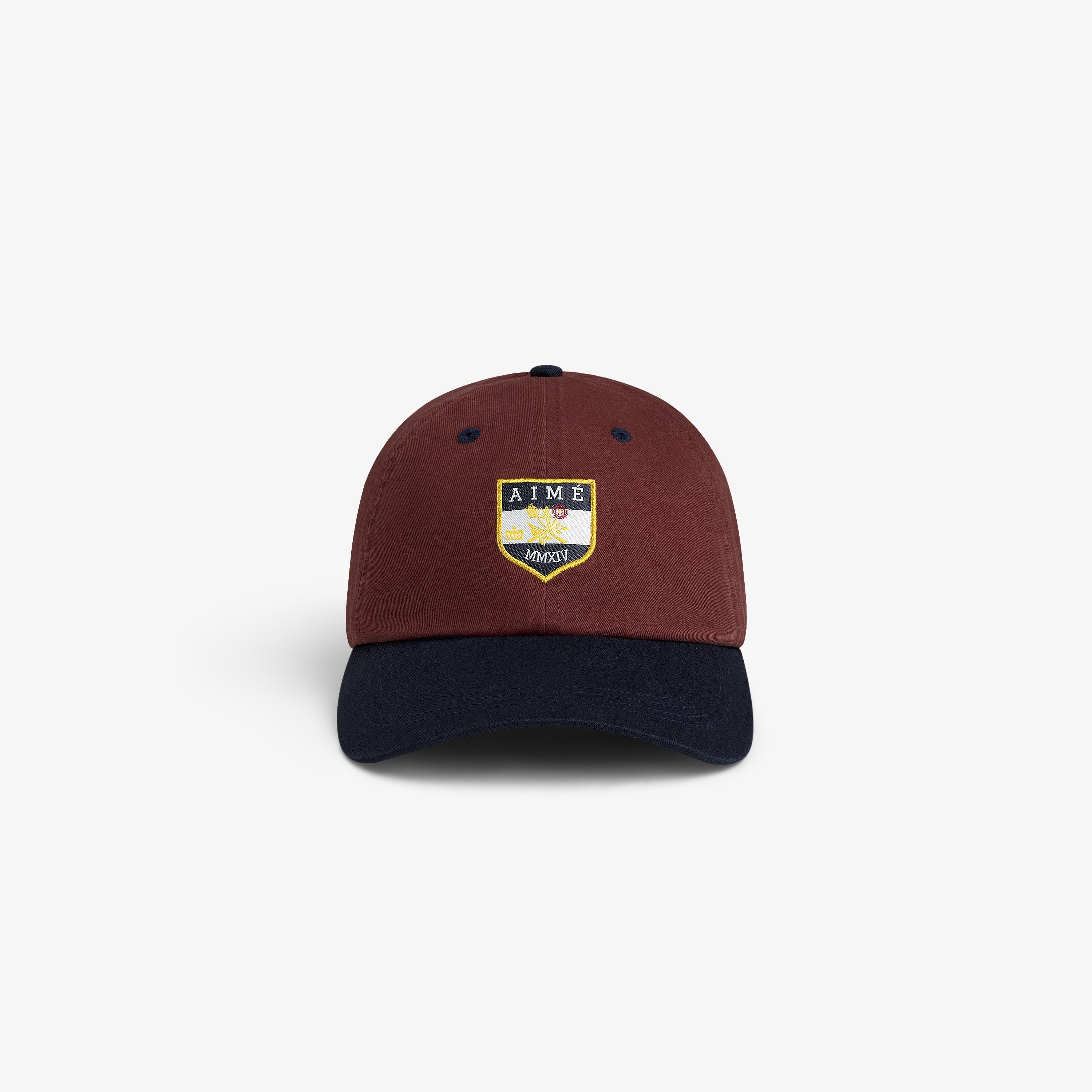 aim-leon-dore-crest-shield-hat-rot-navy image 1