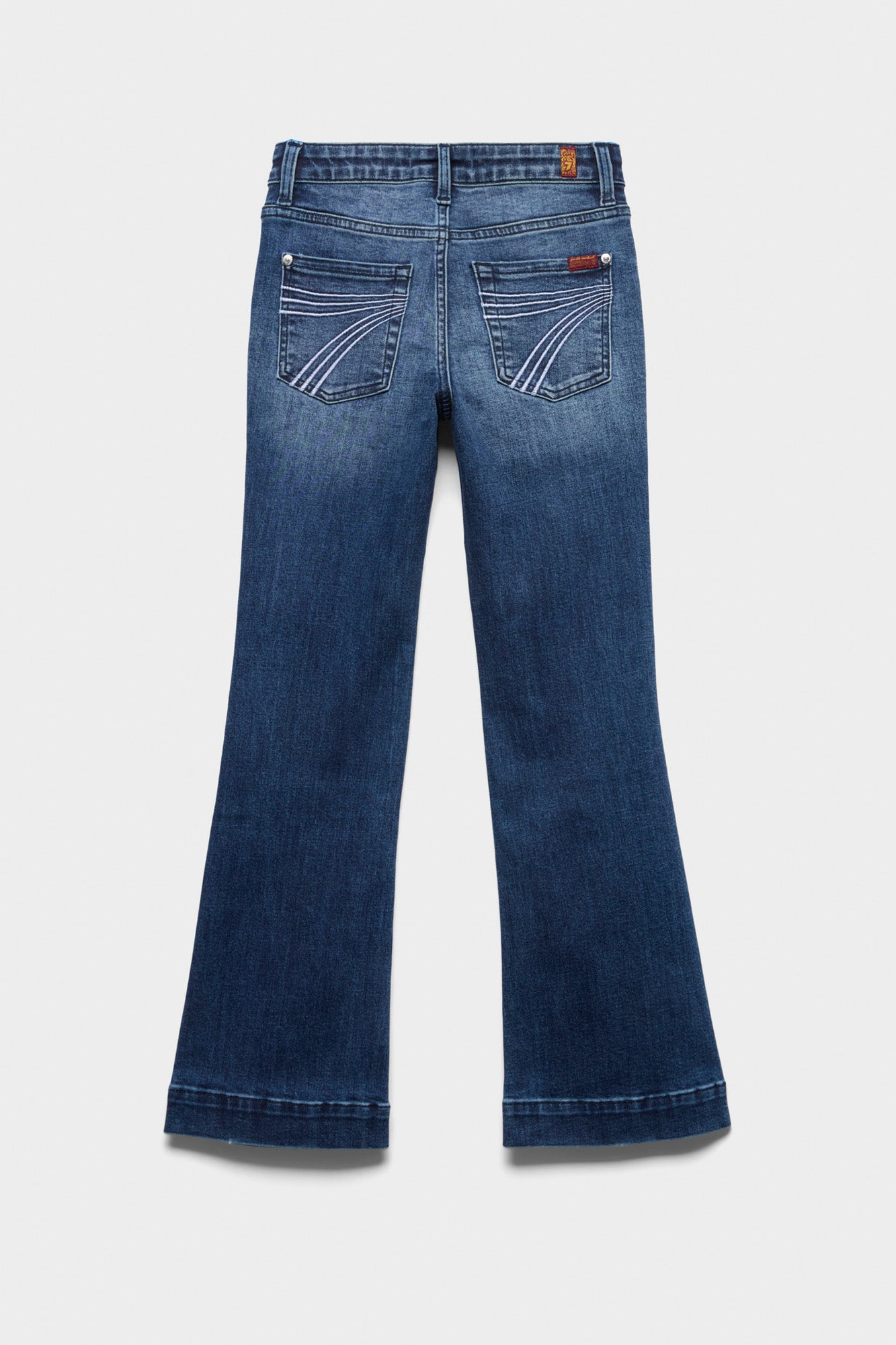 7-for-all-mankind-girls-mini-dojo-flare-jeans-slim-illusion-lake-blue image 1