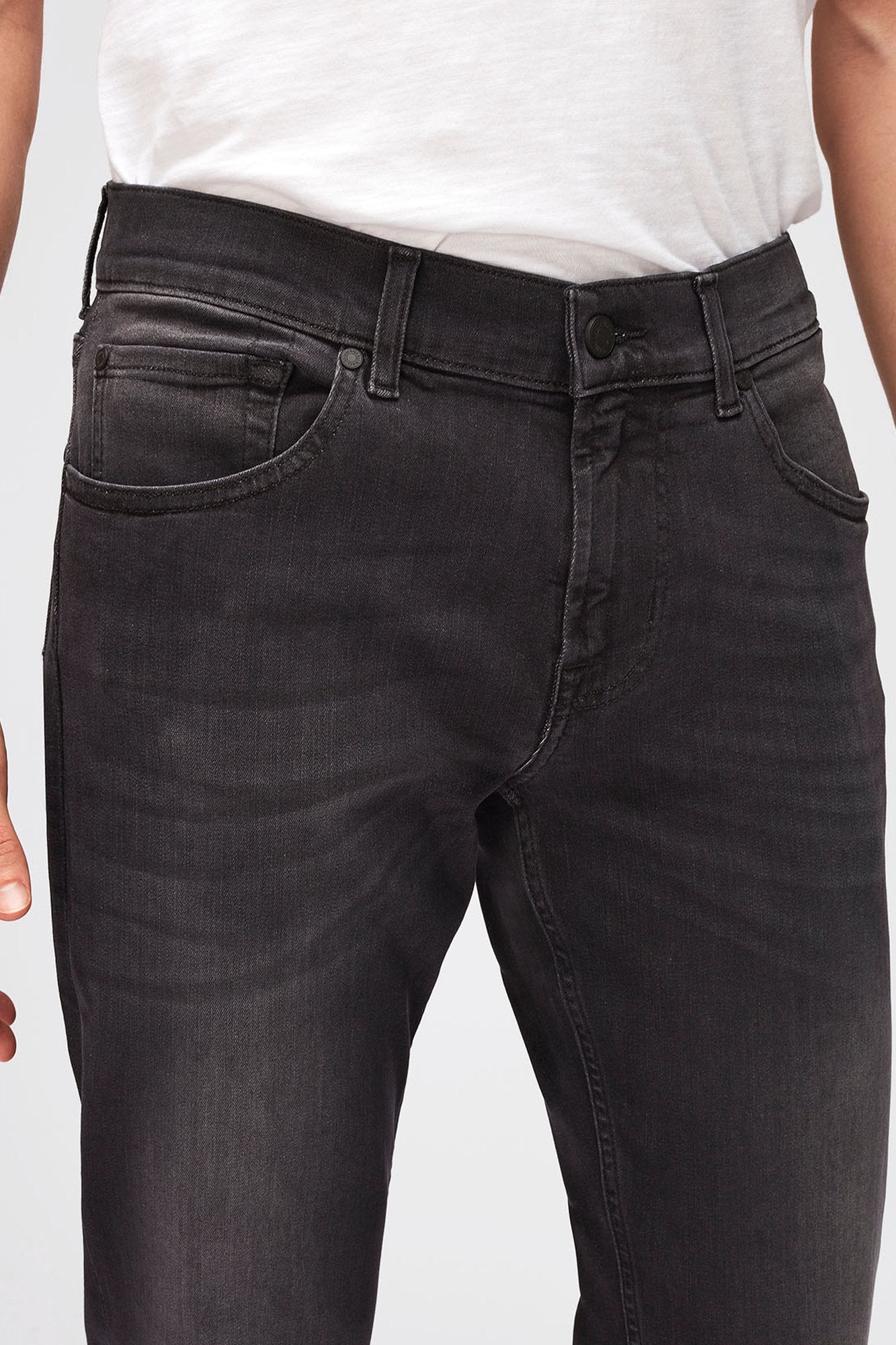 7-for-all-mankind-slimmy-herren-slim-jeans-luxe-performance-washed-black image 7