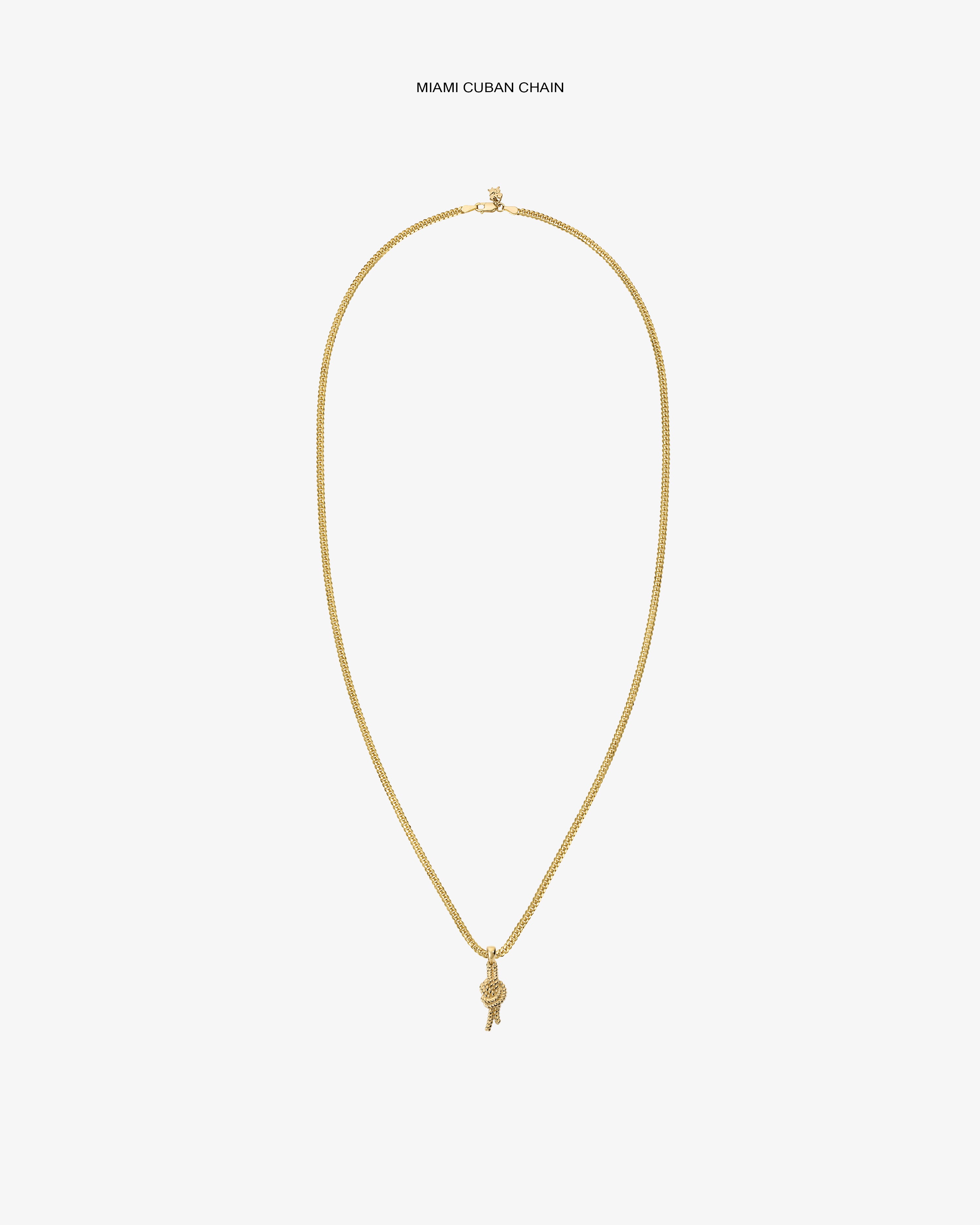 aim-leon-dore-14kt-gold-nautical-knot-anh-nger image 5
