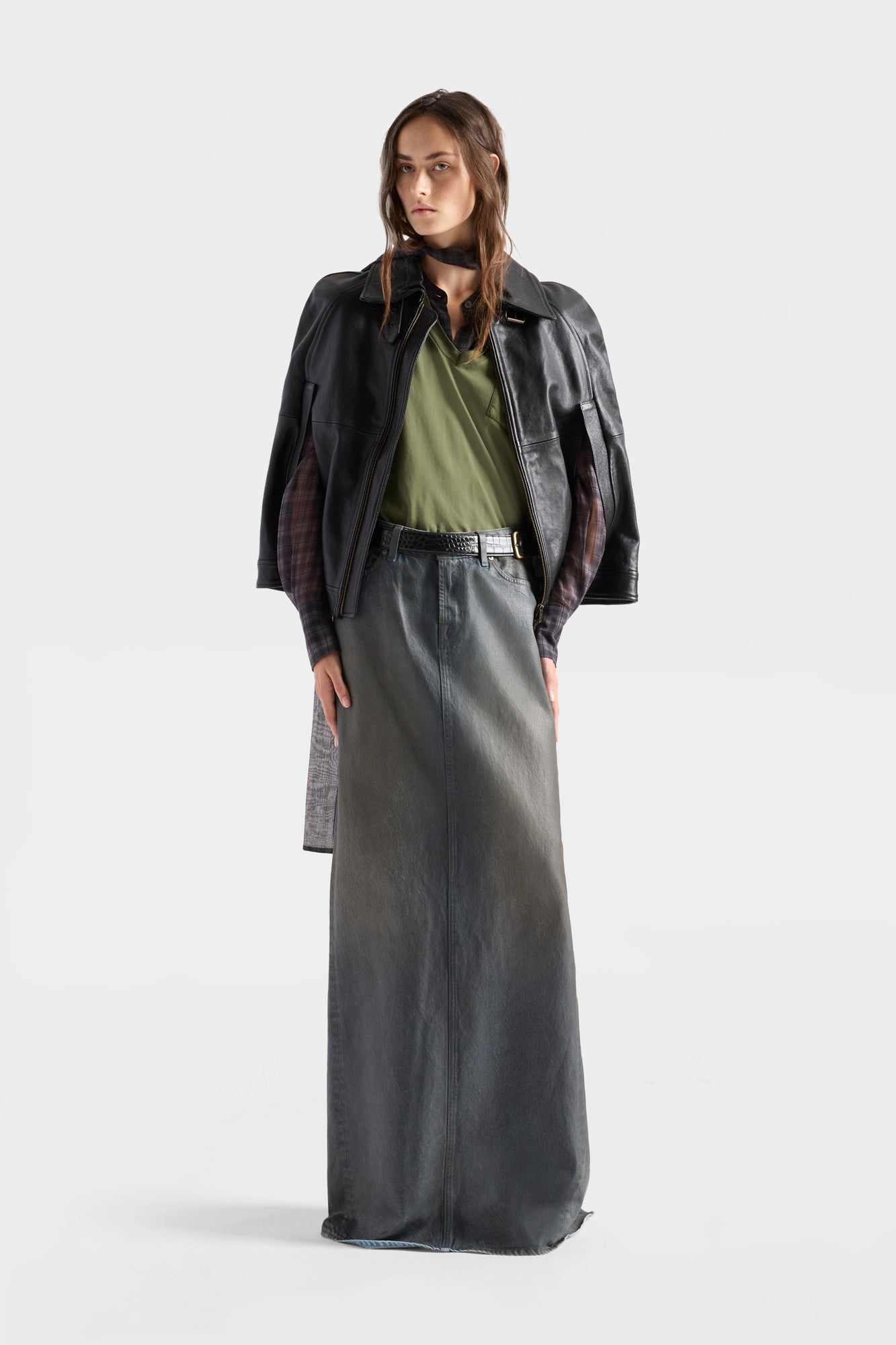 7-for-all-mankind-full-length-jeansrock-nolita-damen-maxirock image 2