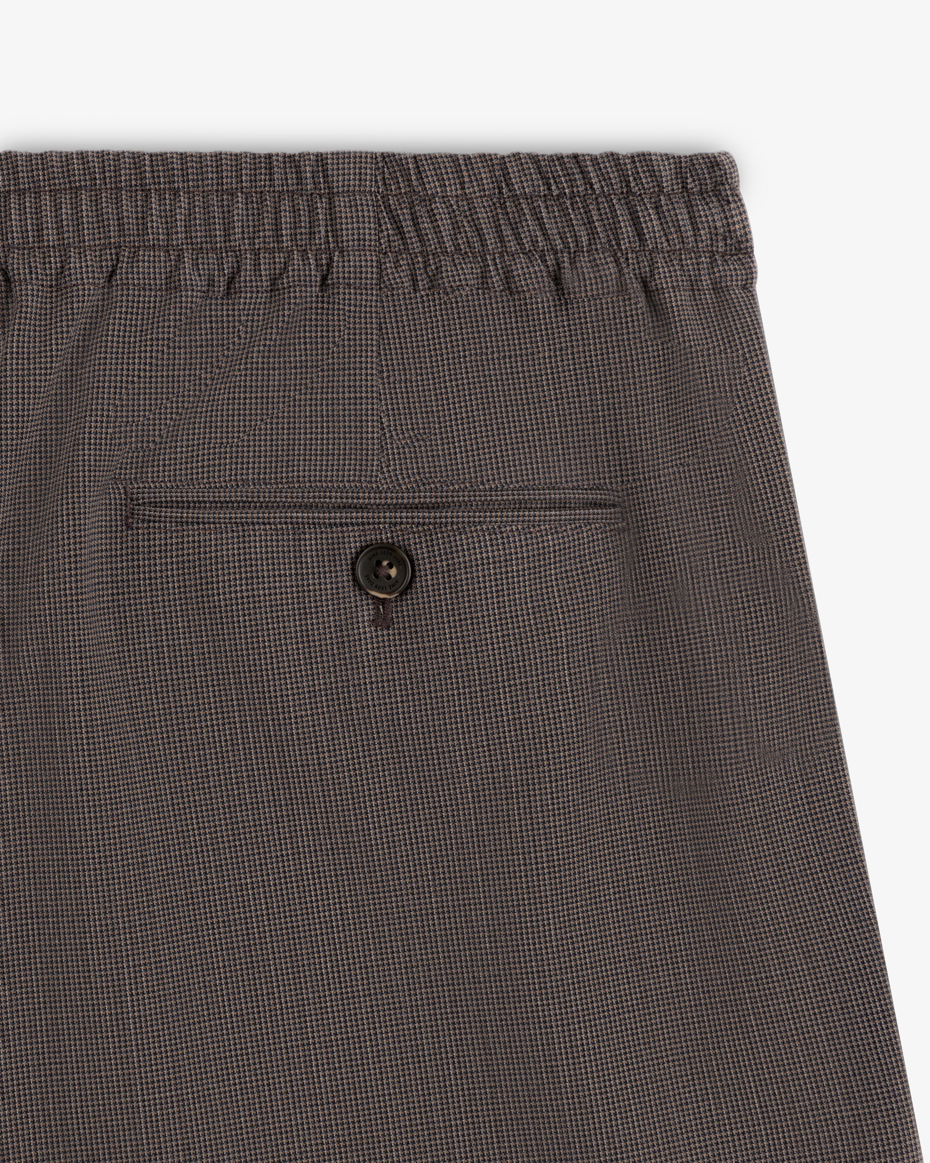 aim-leon-dore-houndstooth-hose-wollmix-hose-braun-schwarz-straight image 6