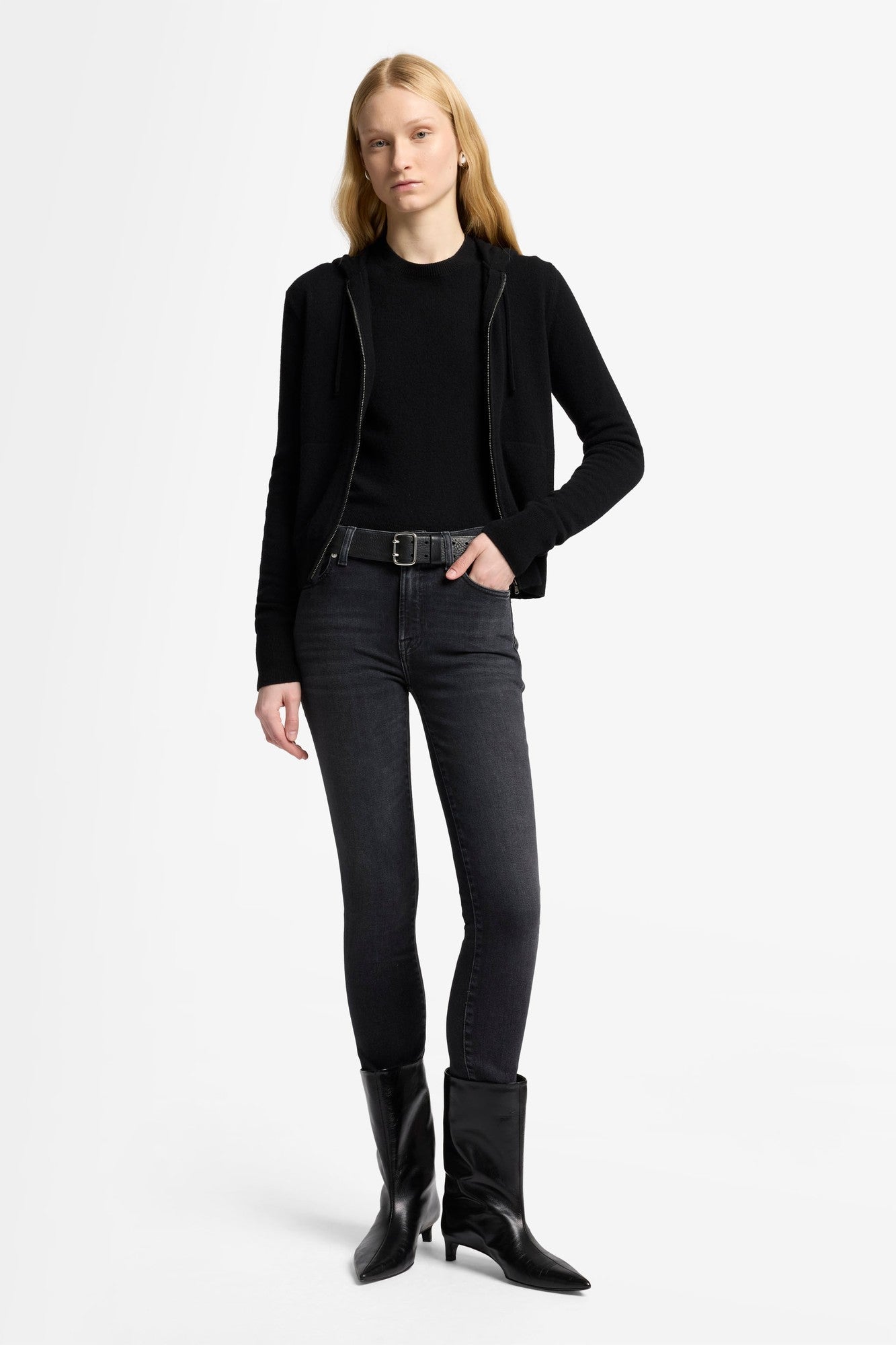7-for-all-mankind-roxanne-in-luxe-vintage-bottomline-damen-skinny-jeans-schwarz image 2