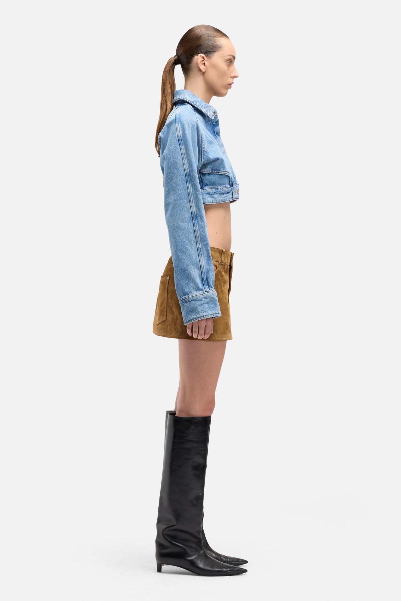 7-for-all-mankind-suede-mini-skirt-tobacco-minirock image 6