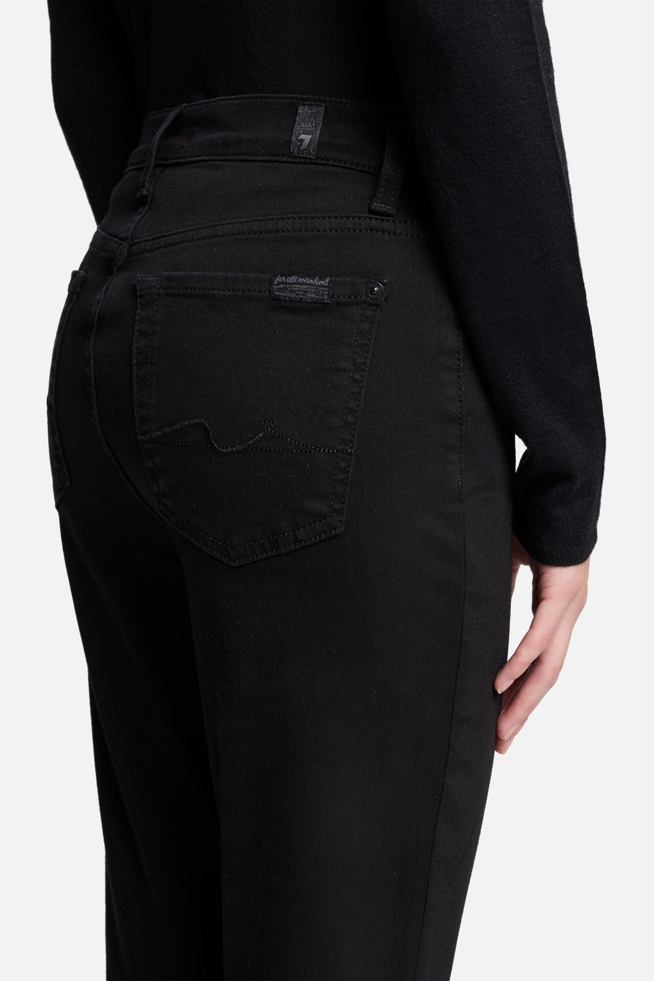 7-for-all-mankind-high-waist-ankle-skinny-night-black-damen image 4
