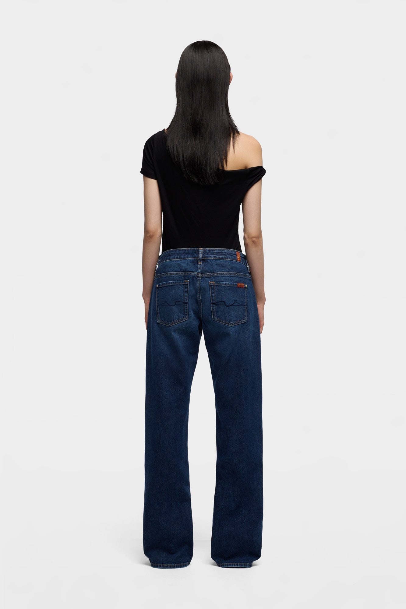 7-for-all-mankind-low-straight-jeans-denim-indiglow-damen image 5