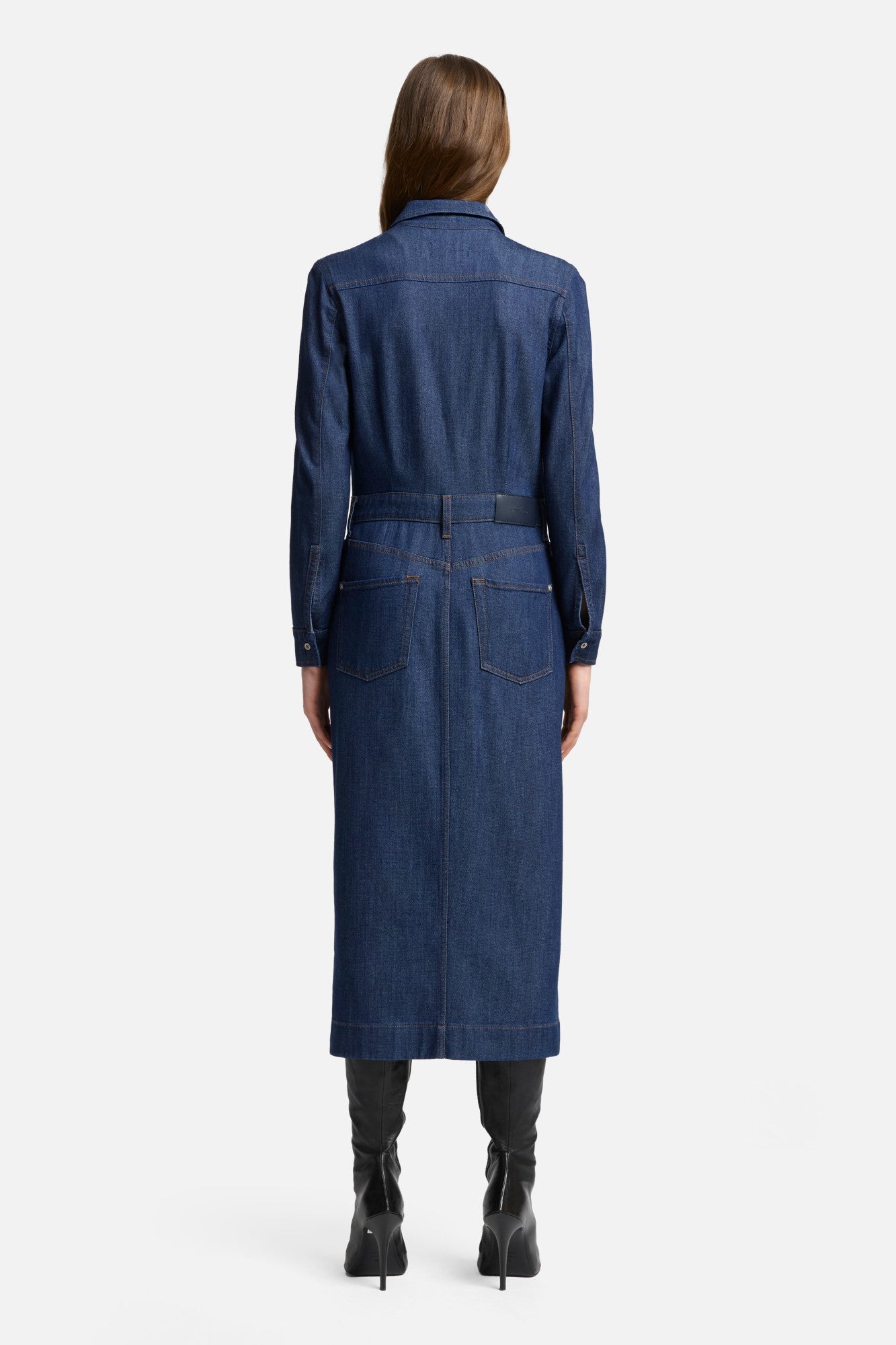 7-for-all-mankind-weightless-denim-maxikleid-halona-damen image 5