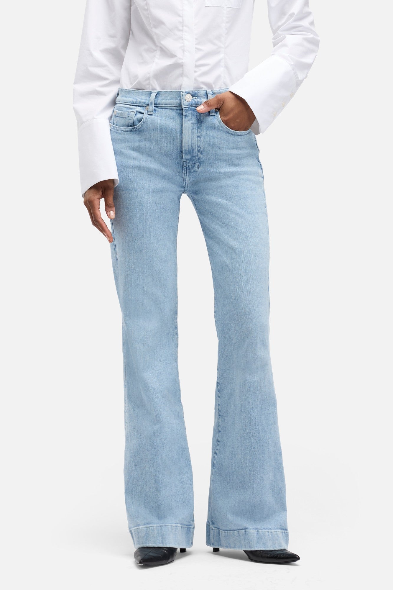7-for-all-mankind-slim-illusion-tailorless-dojo-jeans-olina-damen-flare image 3