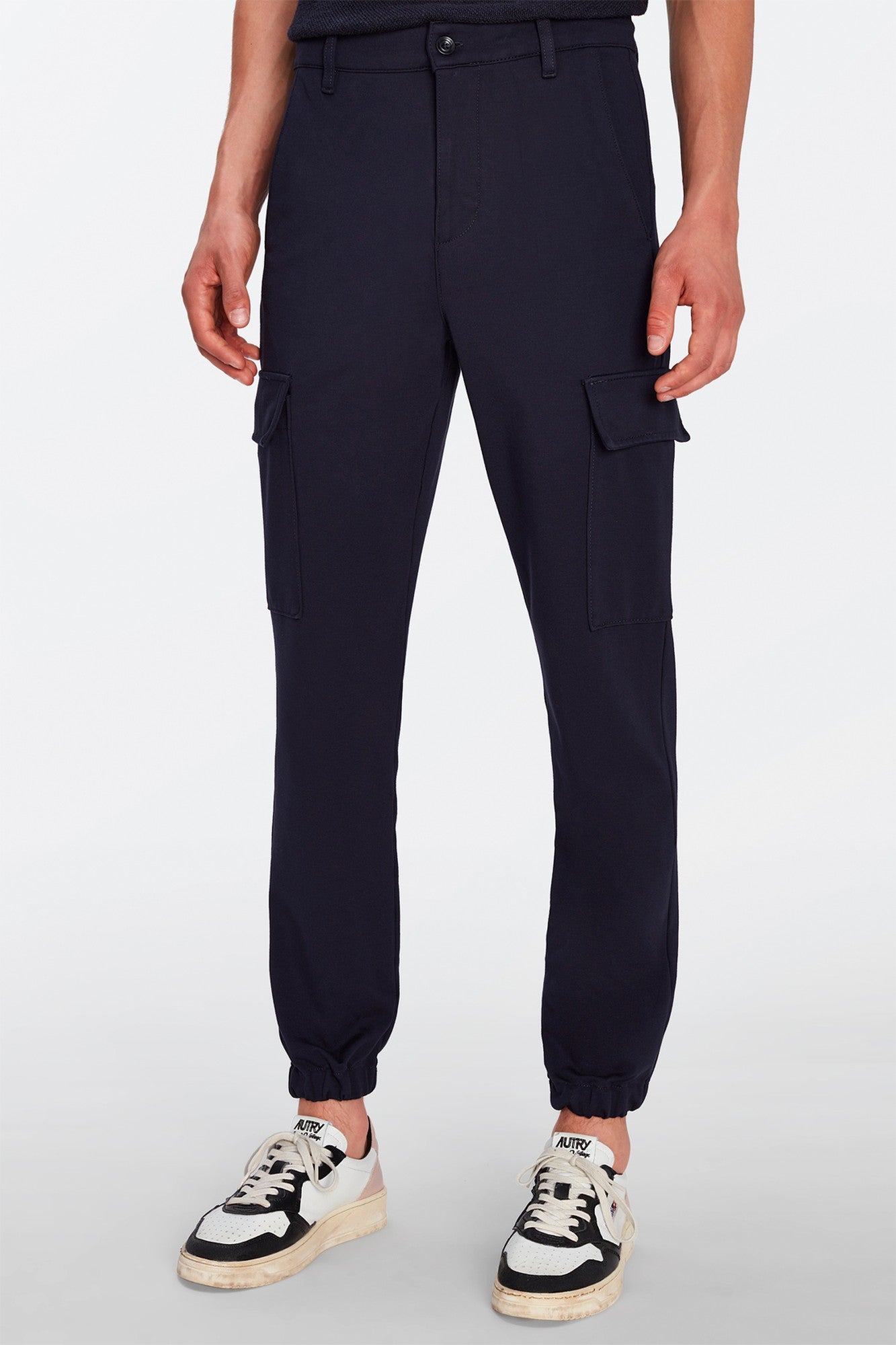7-for-all-mankind-cargo-chino-luxe-performance-knit-navy-herren image 3