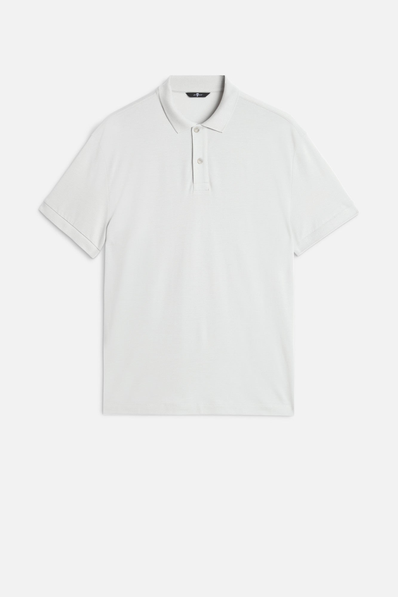 7-for-all-mankind-short-sleeve-polo-lyocell-white-herren-polo image 1