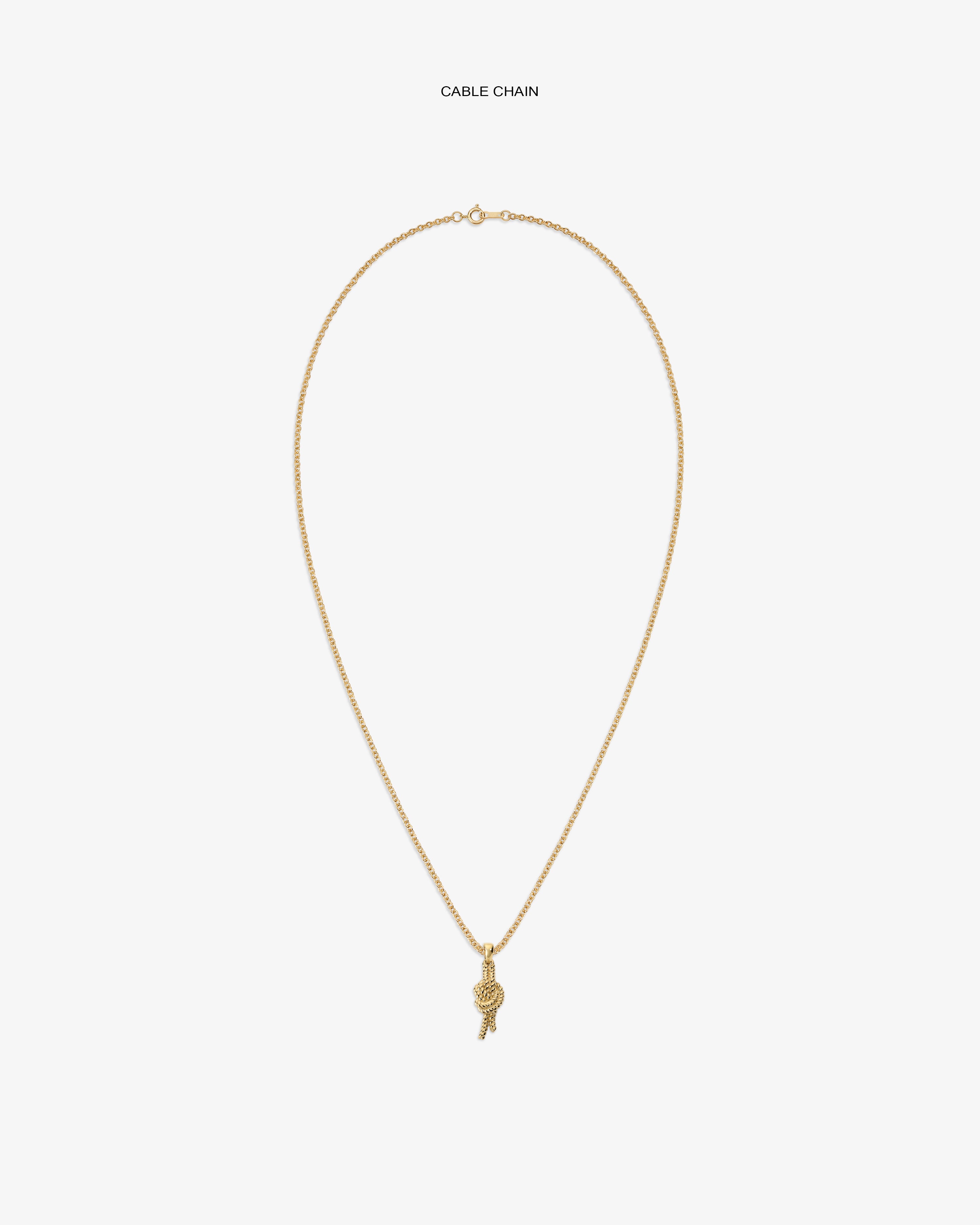 aim-leon-dore-14kt-gold-nautical-knot-anh-nger image 7