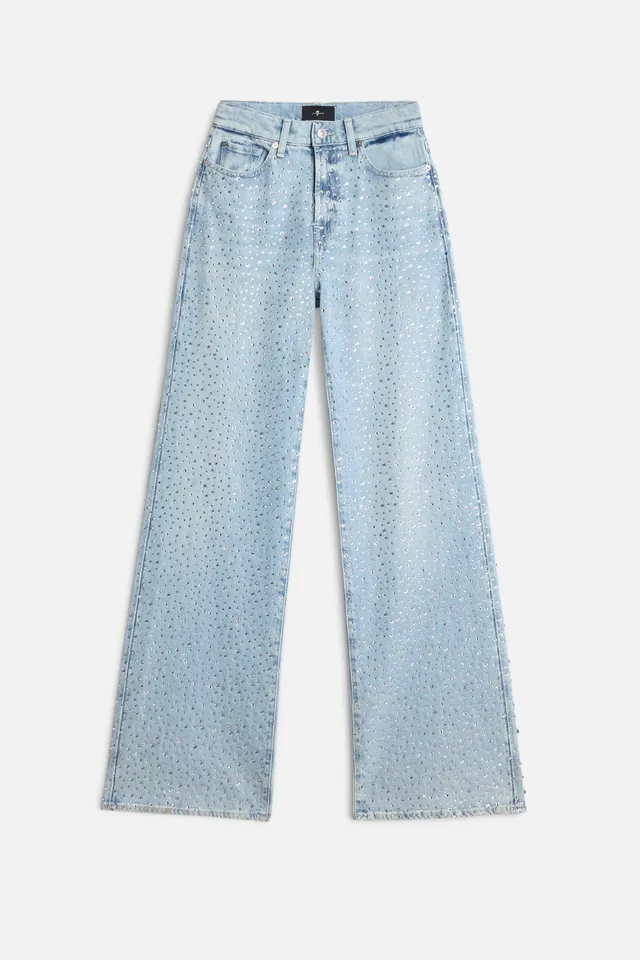 7-for-all-mankind-lotta-mankind-wide-leg-jeans-luminous-blue-damen image 1