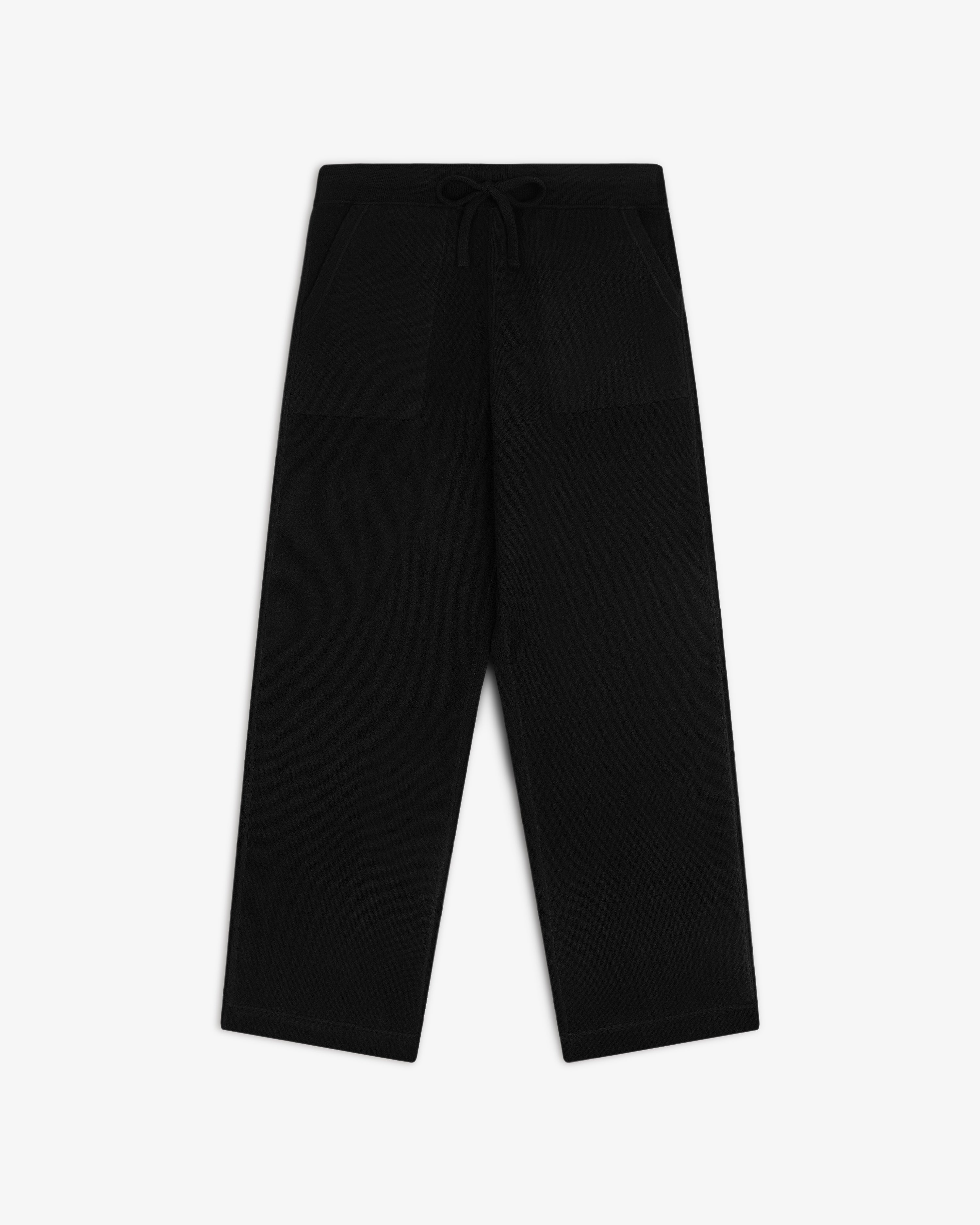 aim-leon-dore-pavilion-cashmere-sweatpant-schwarz-cashmere-jogginghose image 2