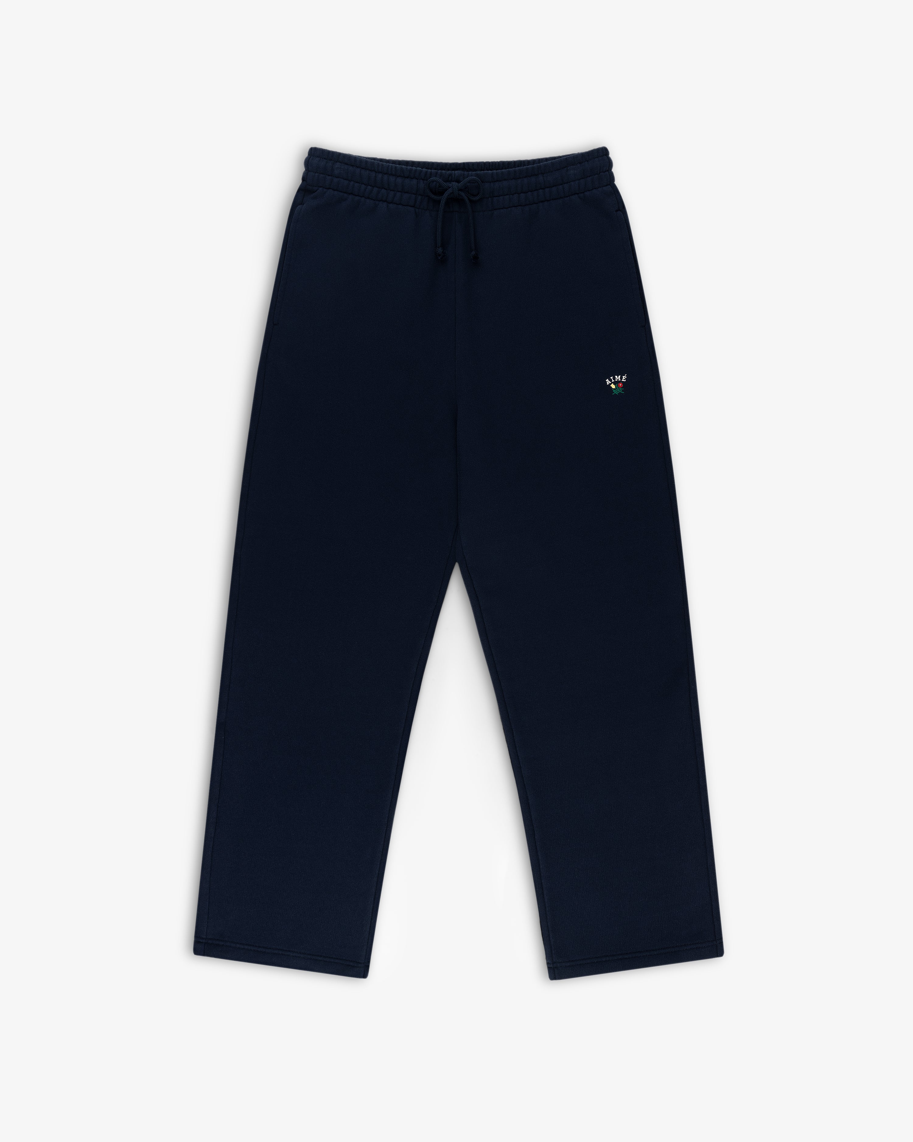 aim-leon-dore-crest-sweatpants-navy image 2
