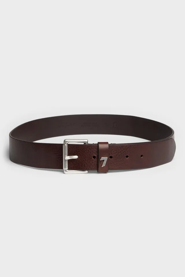 7-for-all-mankind-classic-belt-metal-g-rtel-leather-dark-brown image 1