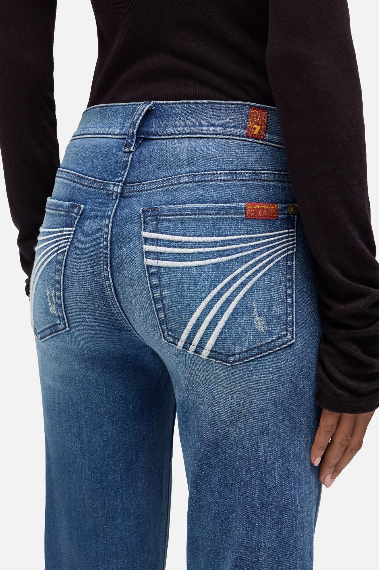 7-for-all-mankind-dojo-flare-jeans-pond-blue-short-30-damen image 4