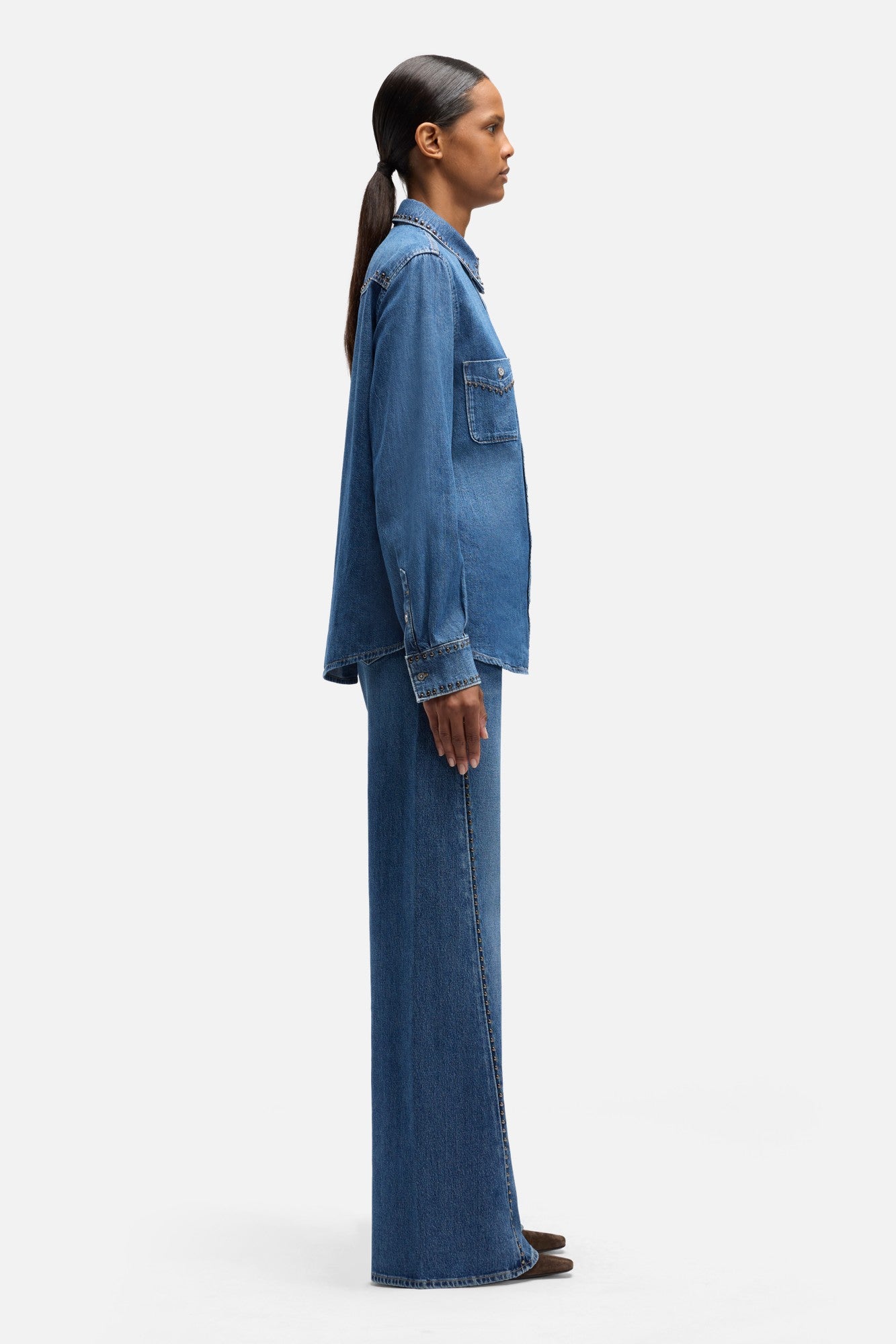 7-for-all-mankind-denim-western-hemd-street-wise image 6