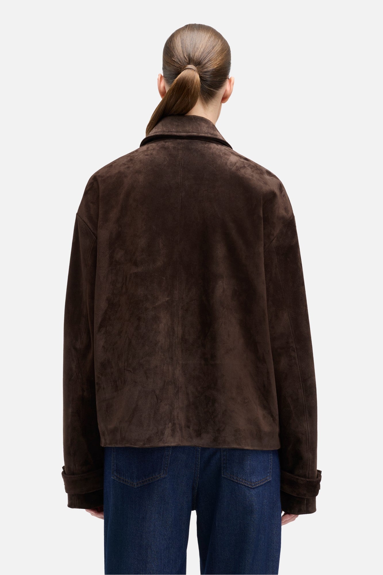 7-for-all-mankind-suede-cropped-chore-jacket-coffee-bean image 5