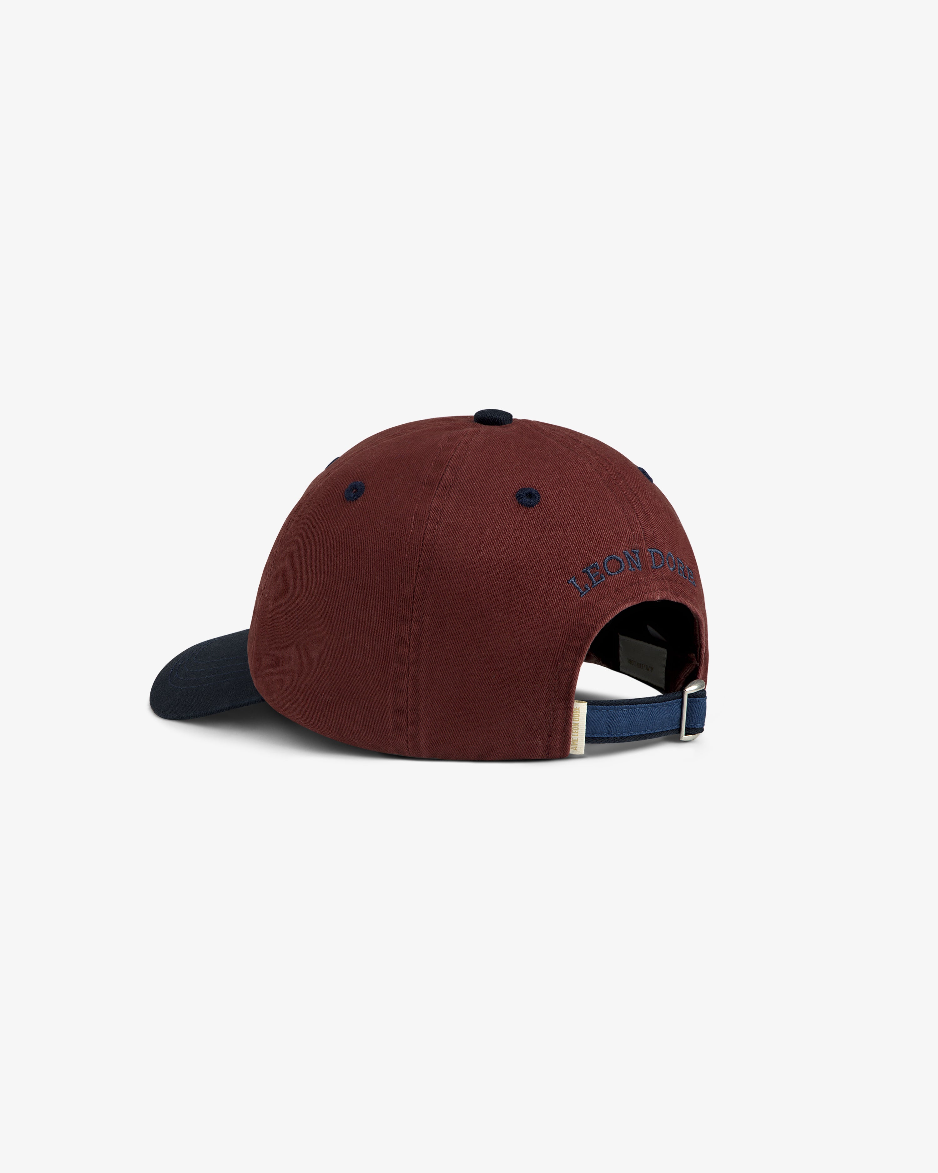 aim-leon-dore-crest-shield-hat-rot-navy image 5