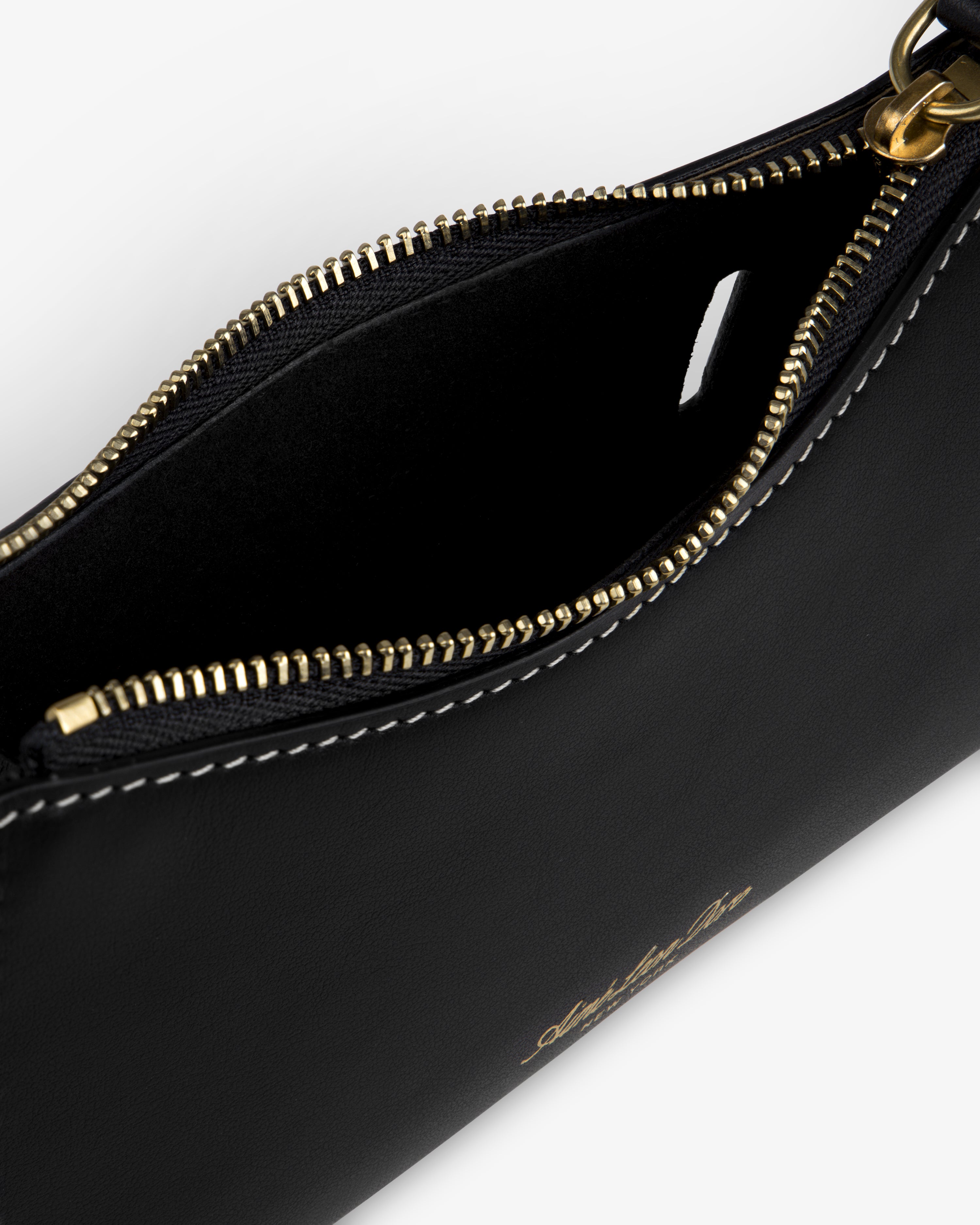 aim-leon-dore-convertible-leather-belt-bag-schwarz image 8