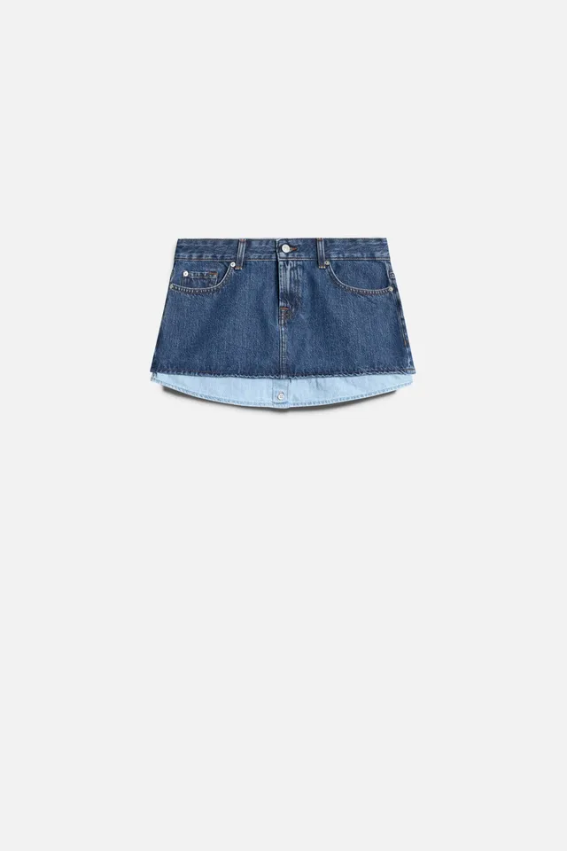 7-for-all-mankind-cherry-mini-skirt-damen-minirock-in-mankind-shadow image 1