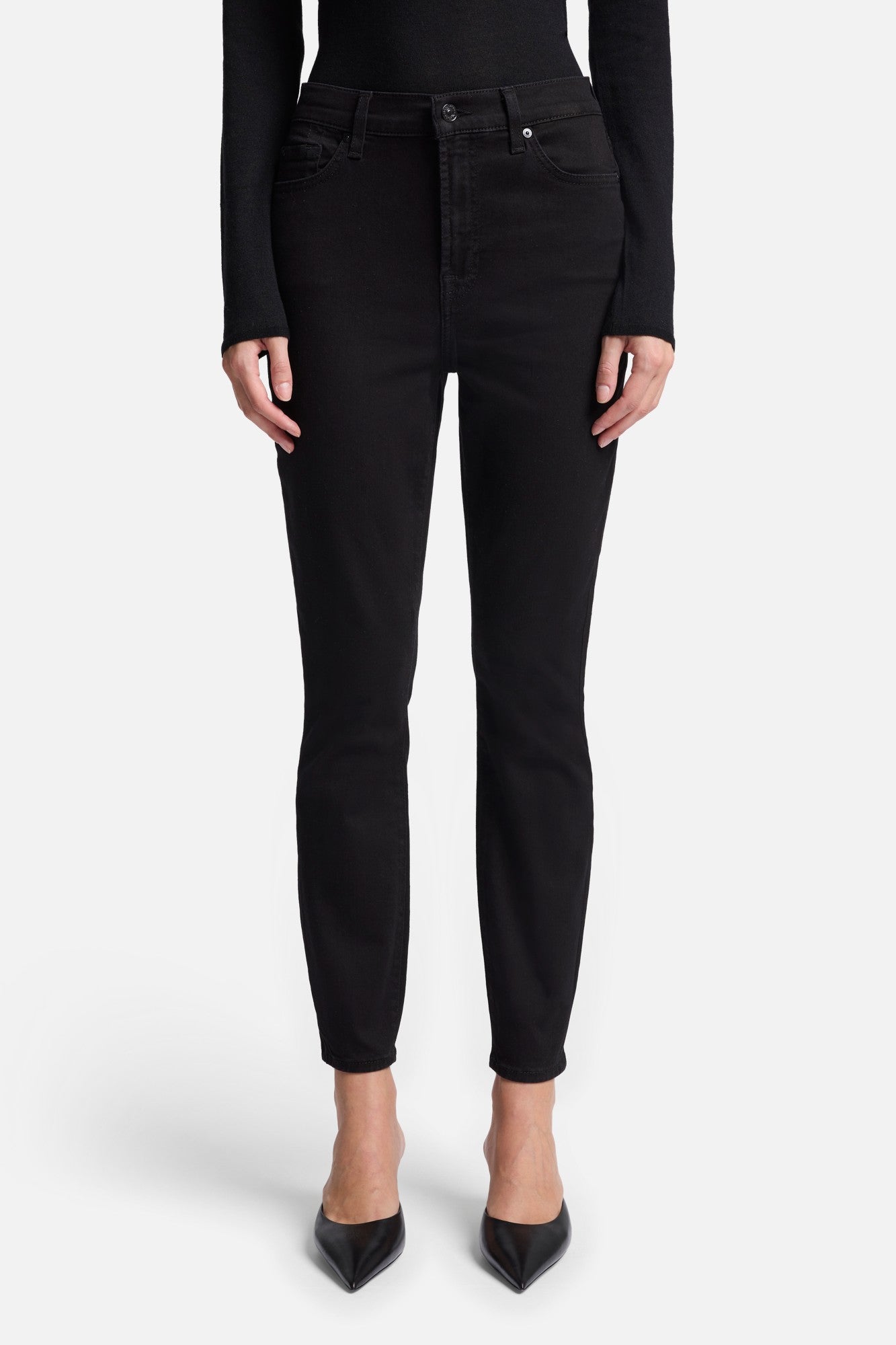 7-for-all-mankind-high-waist-ankle-skinny-night-black-damen image 3