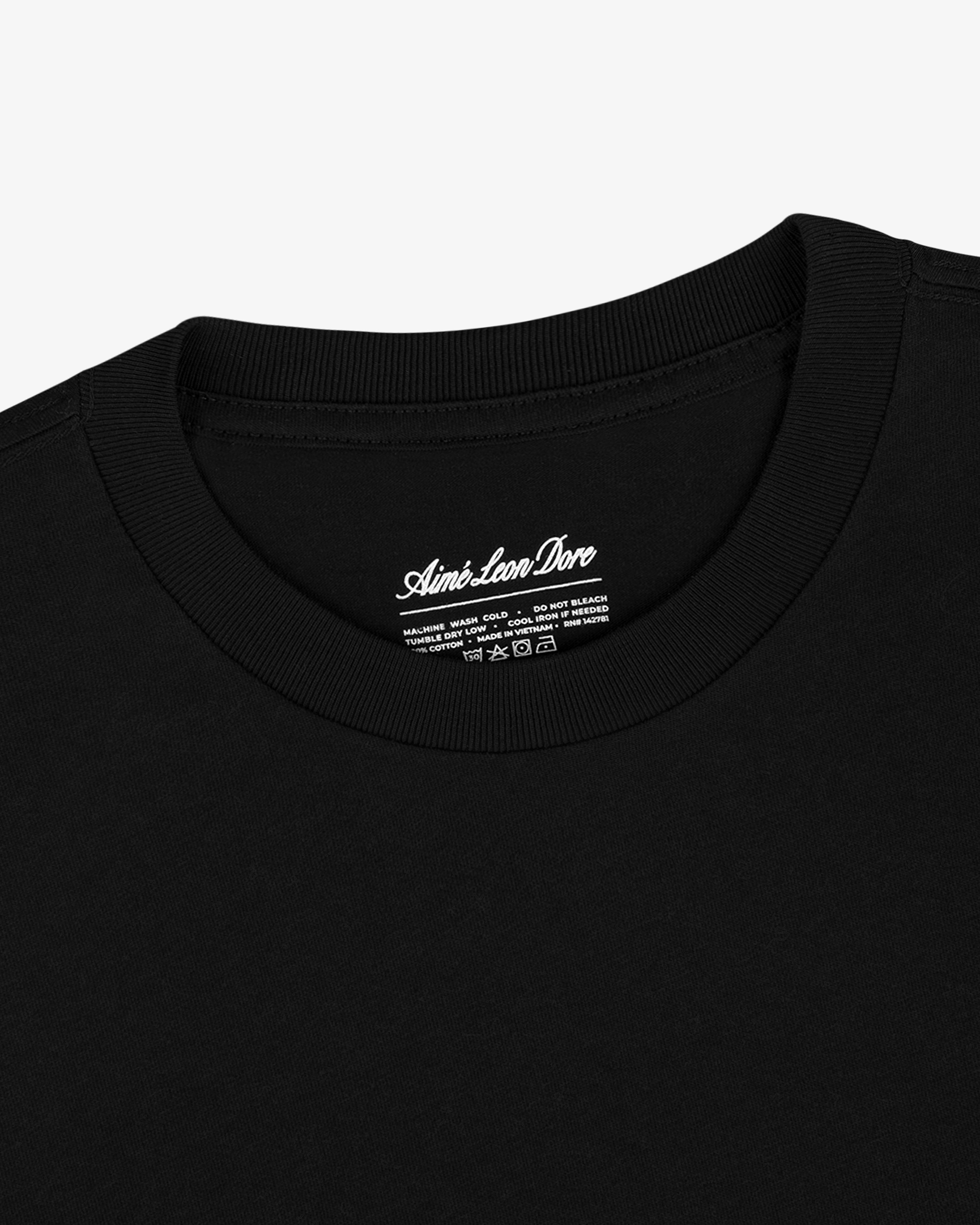 aim-leon-dore-t-shirt-3-pack-schwarz-regular-fit image 4