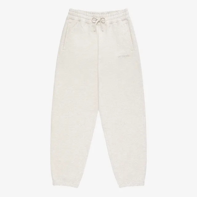 aim-leon-dore-tonal-logo-sweatpants-oatmeal-regular-fit image 1