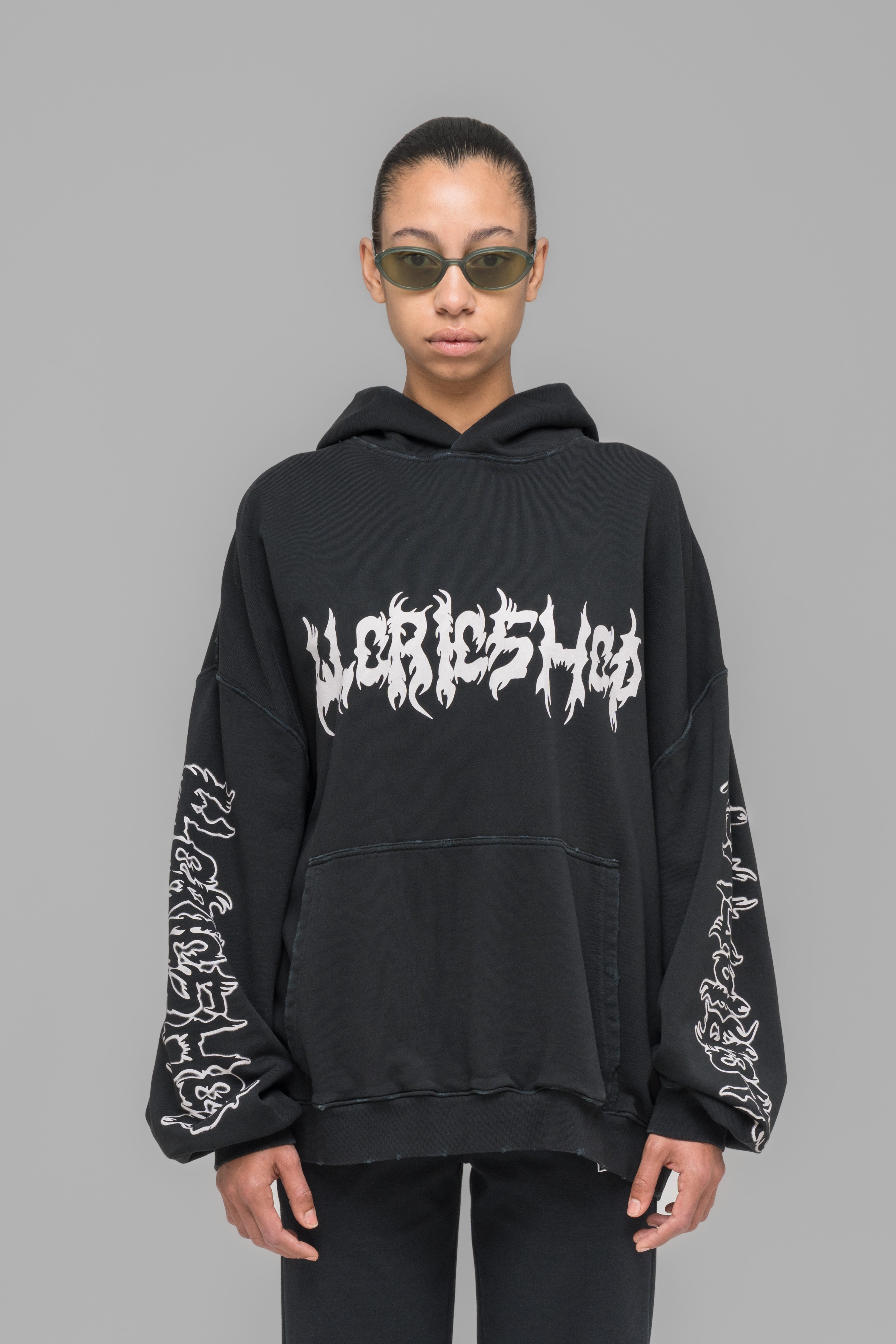 032c-faithless-oversized-hoodie-washed-black image 2