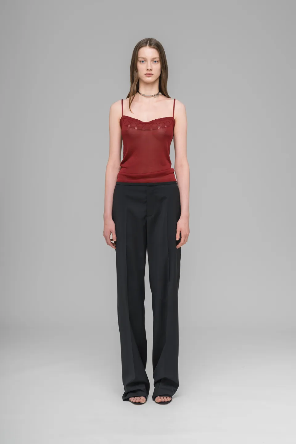 032c-office-attire-loose-cut-anzughose-sommerwolle image 1