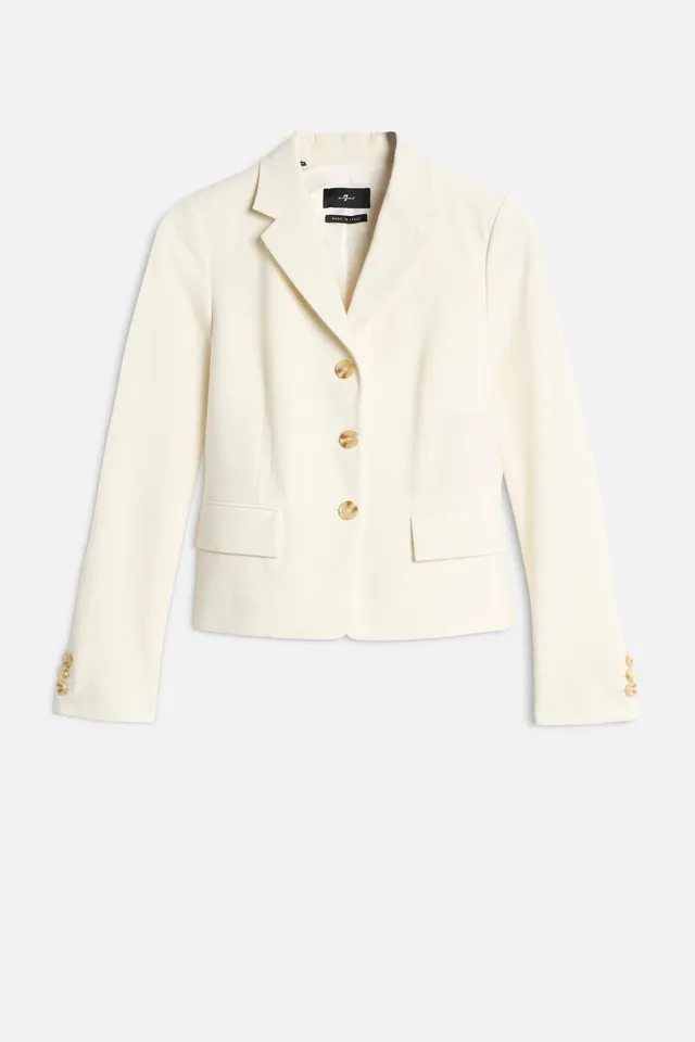 7-for-all-mankind-fitted-blazer-wollmix-wei-damen image 1