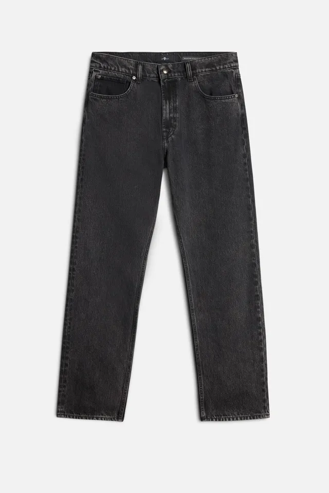 7-for-all-mankind-modern-straight-jeans-caviar-schwarz-herren image 1