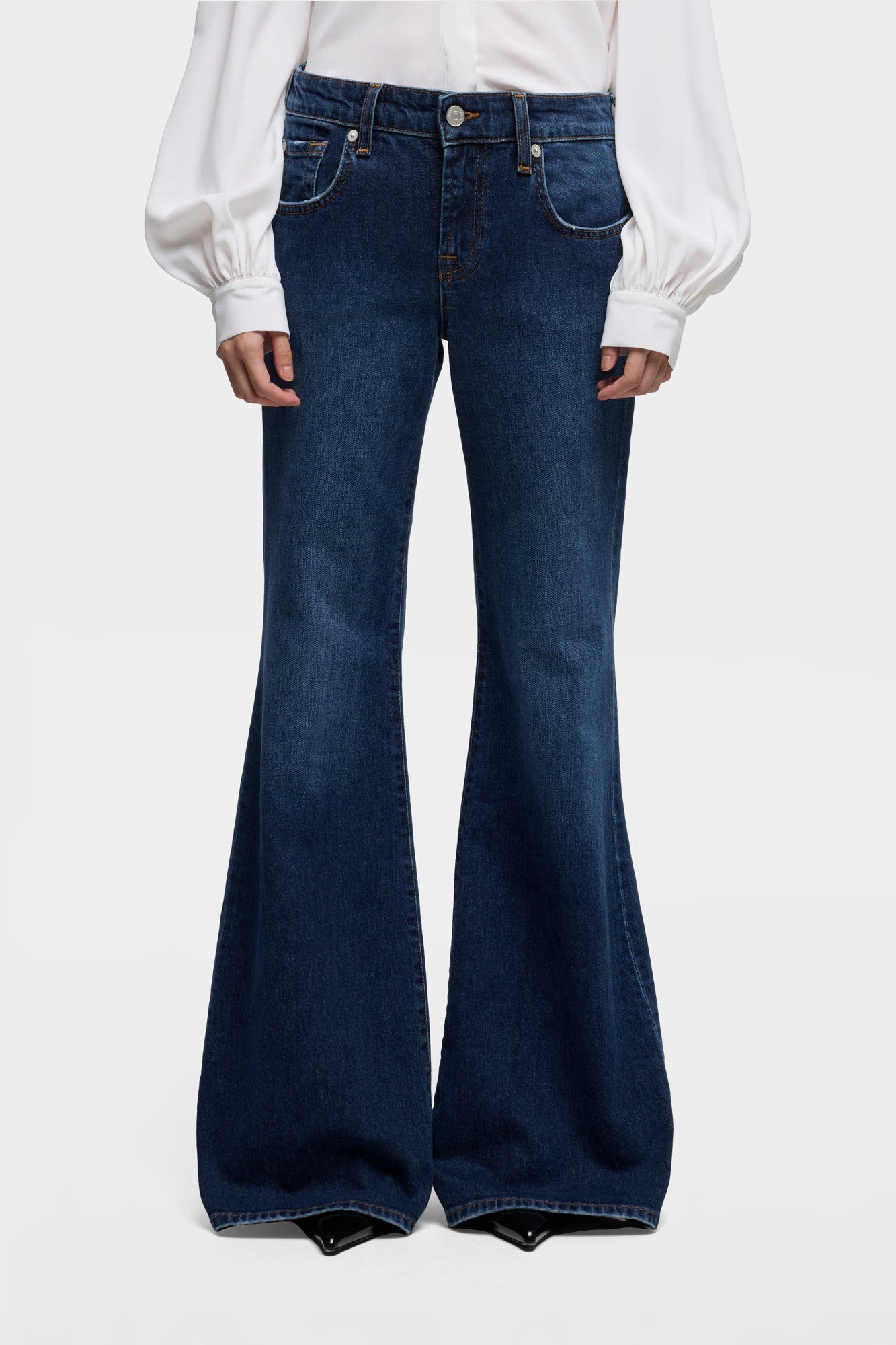 7-for-all-mankind-low-flare-denim-jeans-indiglow image 3