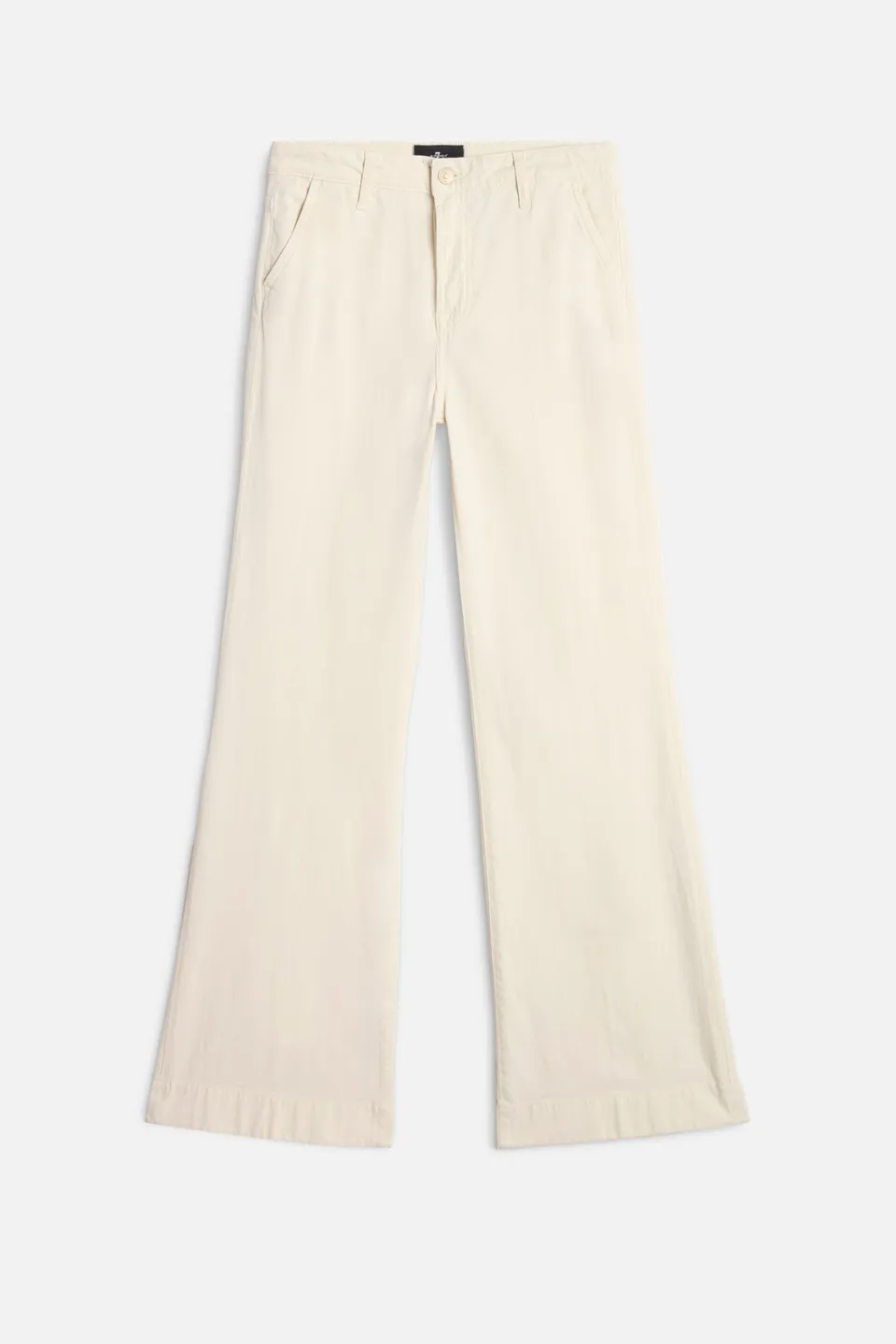 7-for-all-mankind-modern-dojo-comfort-twill-ecru-damen-hose-wide-leg image 1