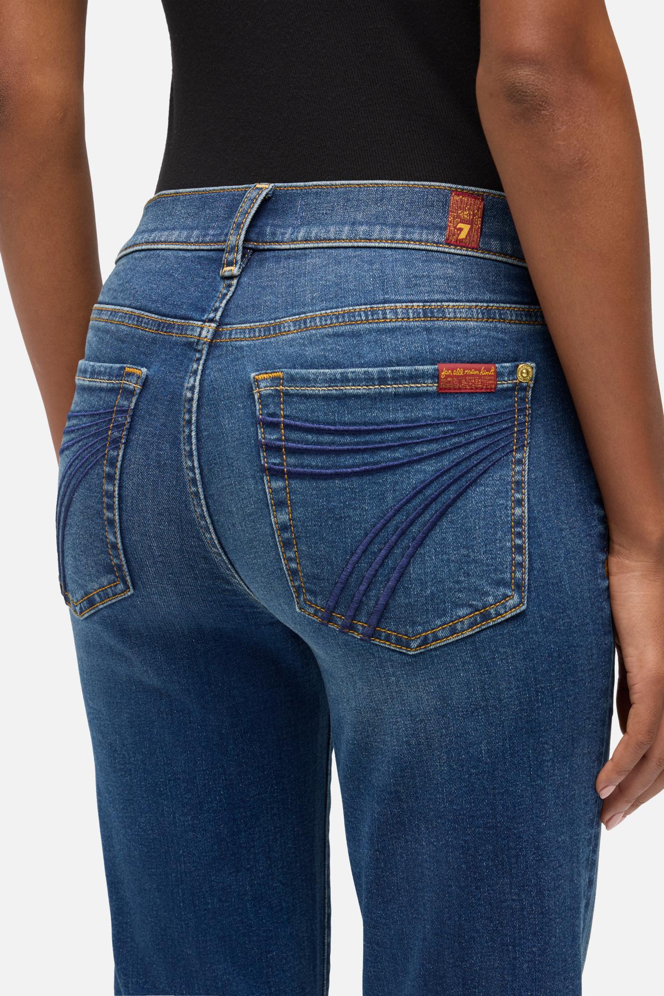7-for-all-mankind-dojo-short-inseam-flare-jeans-in-medium-melrose image 4