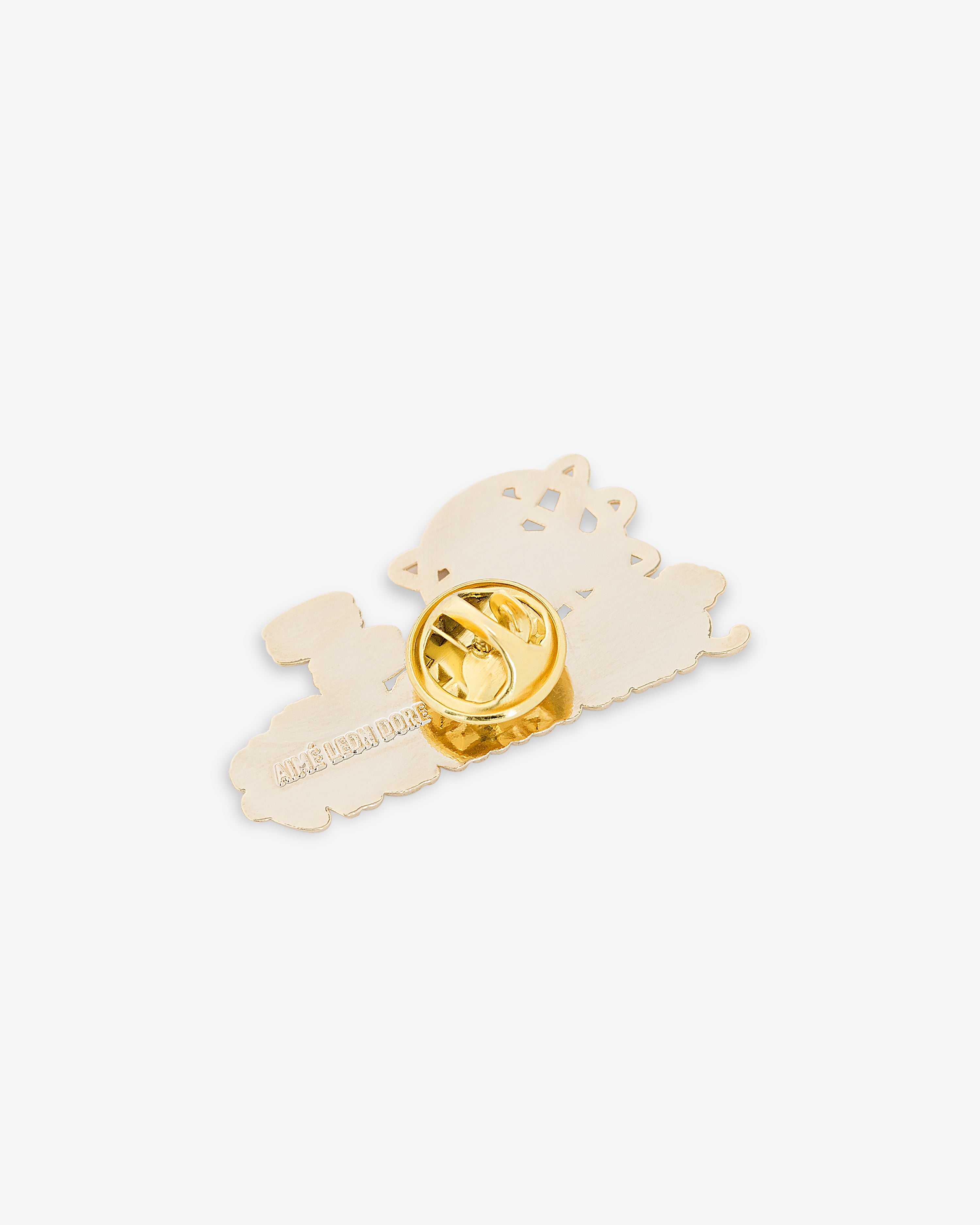 aim-leon-dore-ald-pin-goldfarbener-unisphere-messing-pin image 4