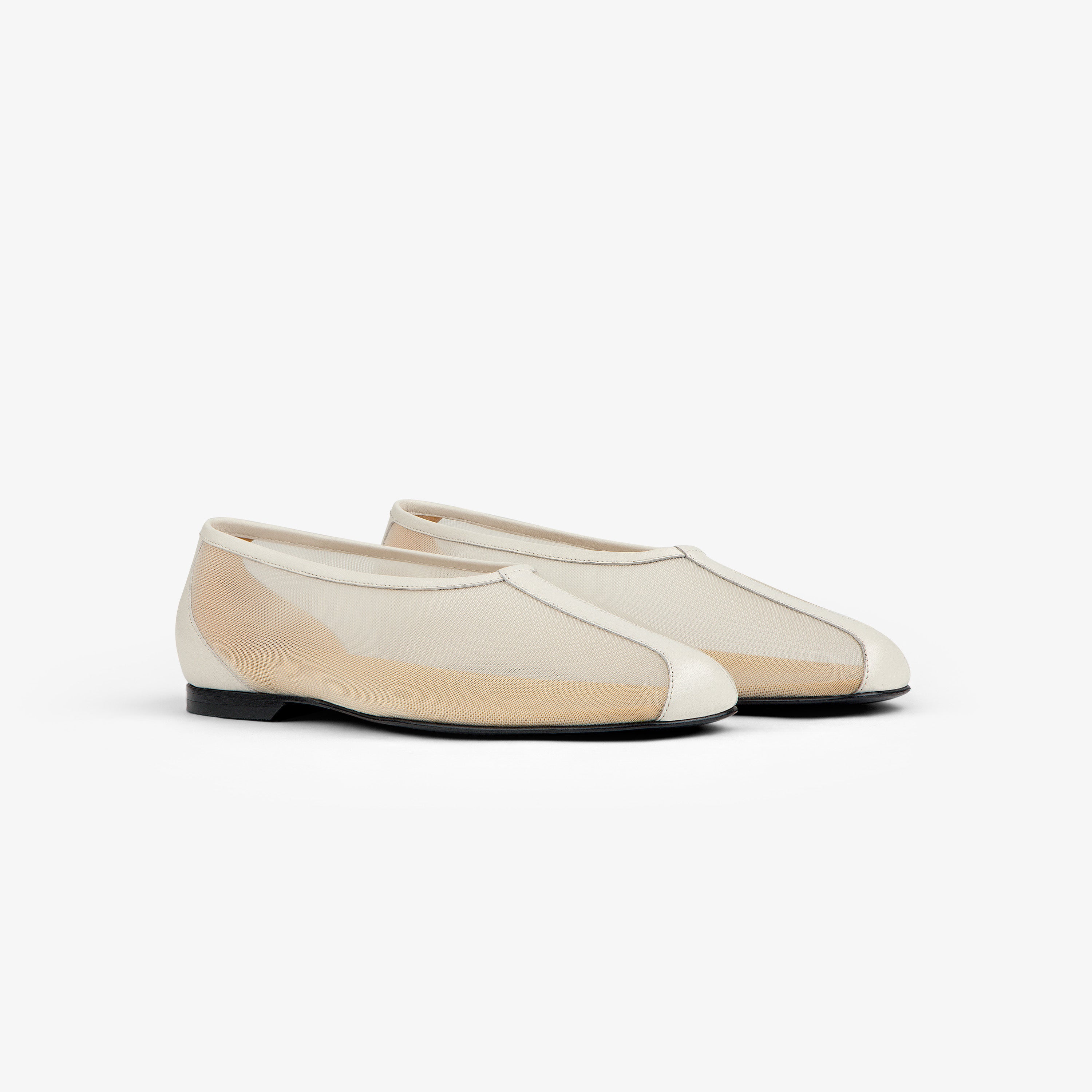 aim-leon-dore-mesh-ballet-flat-cream-damen image 1